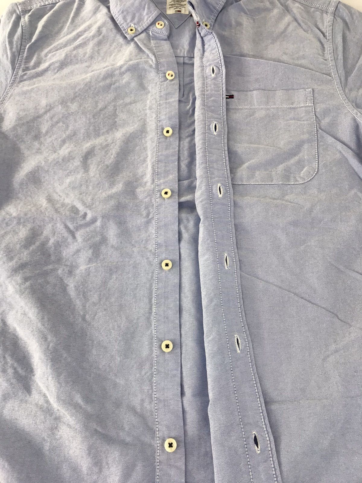 Tommy Hilfiger Tommy Hilfiger Denim Shirt Button Down Single Pocket Size US L / EU 52-54 / 3 - 4 Thumbnail
