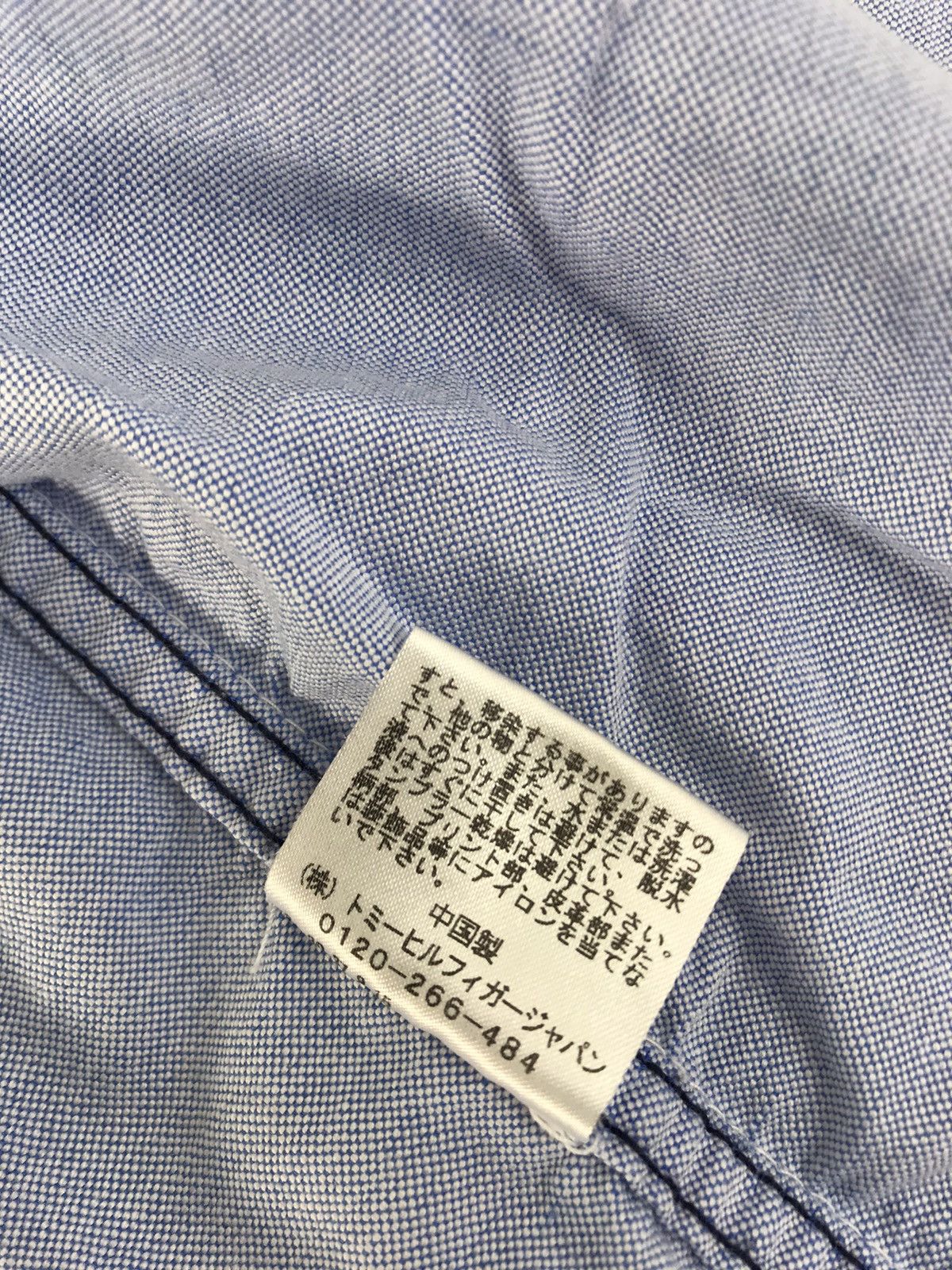 Tommy Hilfiger Tommy Hilfiger Denim Shirt Button Down Single Pocket Size US L / EU 52-54 / 3 - 8 Thumbnail