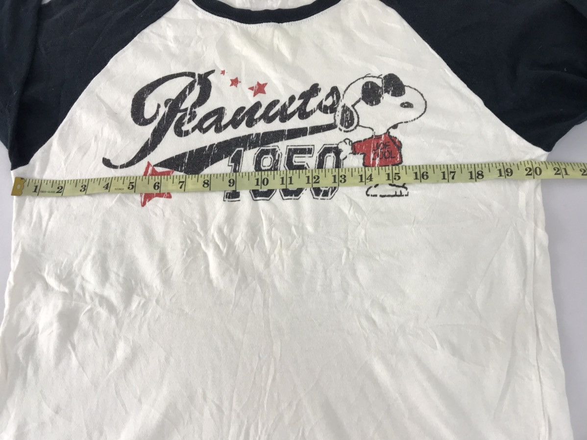 Japanese Brand Peanuts Collection 1950 Famous Comic Strip Raglan Size L / US 10 / IT 46 - 8 Thumbnail