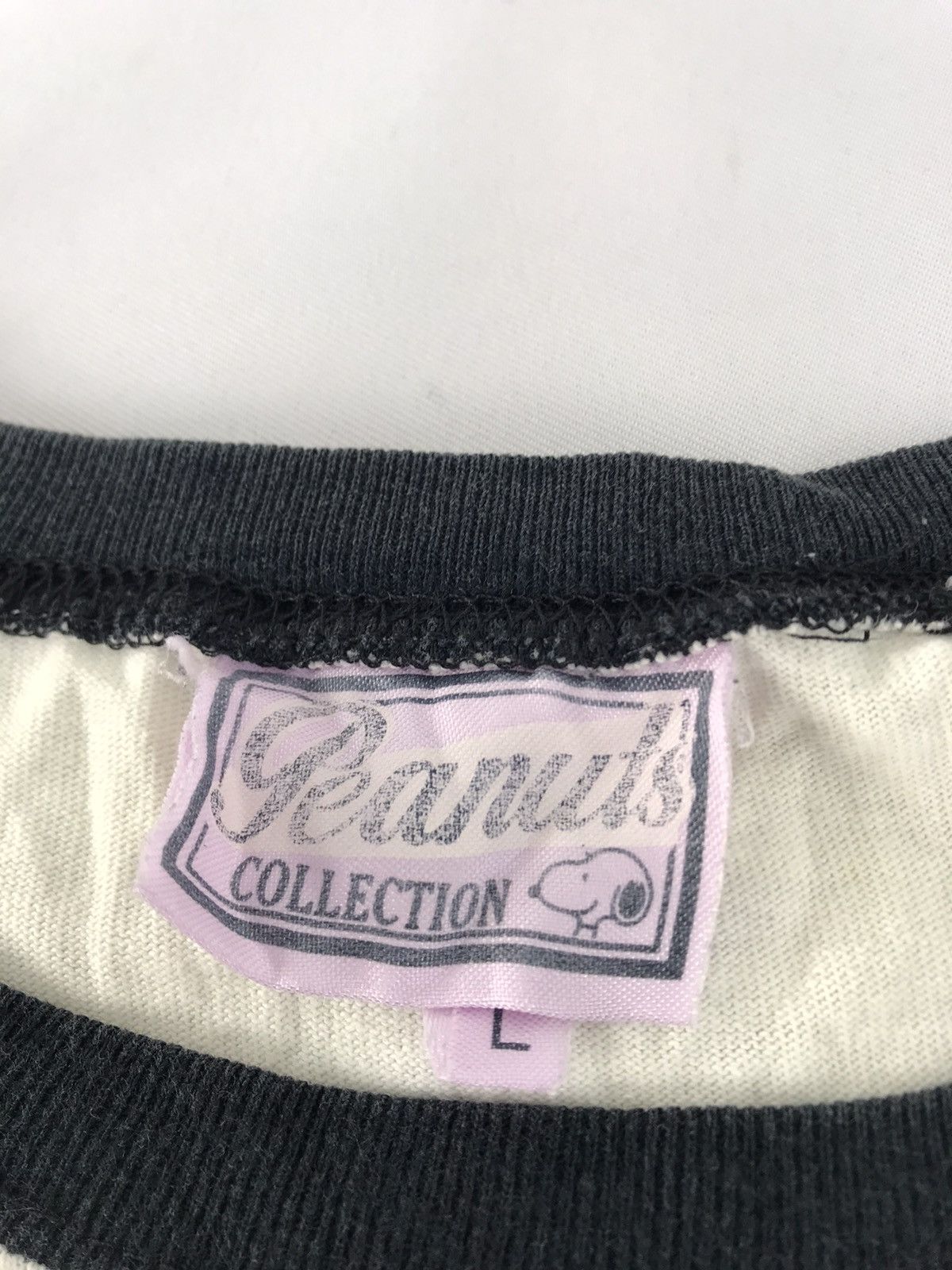 Japanese Brand Peanuts Collection 1950 Famous Comic Strip Raglan Size L / US 10 / IT 46 - 4 Thumbnail