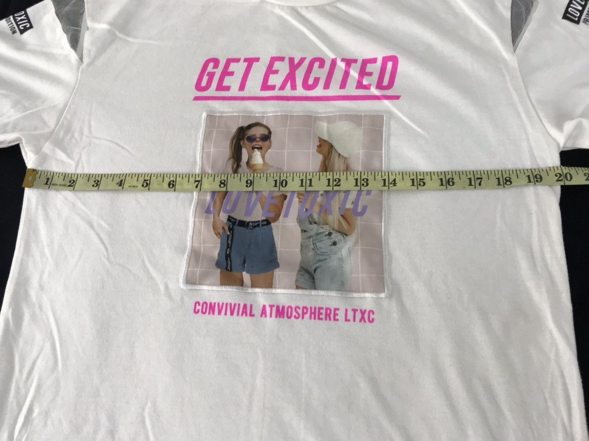 Japanese Brand Love Toxic Get Excited Box Girl Logo Tee Size M / US 6-8 / IT 42-44 - 10 Thumbnail