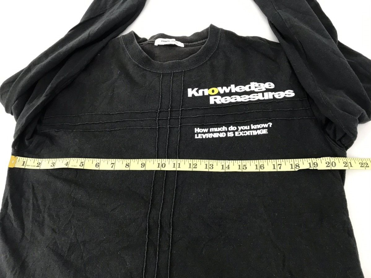 Japanese Brand Primal Point Knowledge Reasure Art Design Tee Size L / US 10 / IT 46 - 9 Thumbnail