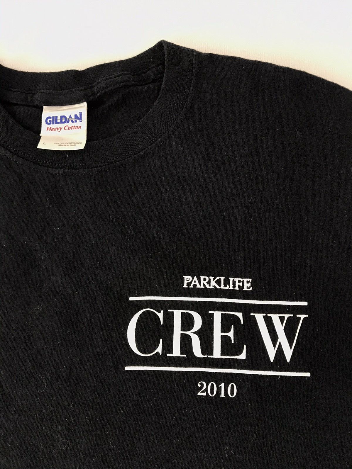 Band Tees Limited Crew Tee Blur Parklife Tour Band List Perfomed Size US L / EU 52-54 / 3 - 4 Thumbnail