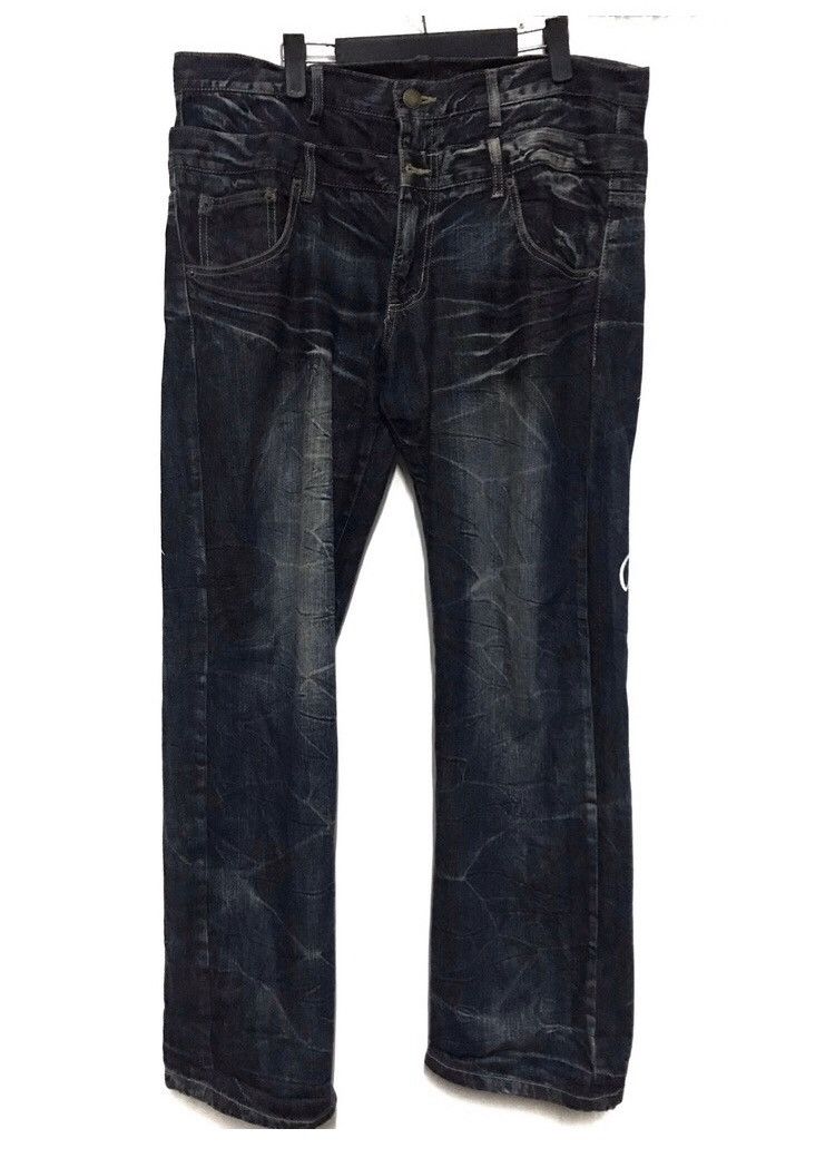 Japanese Brand Japanese brand denim jeans nice design s38 Size US 38 / EU 54 - 2 Thumbnail