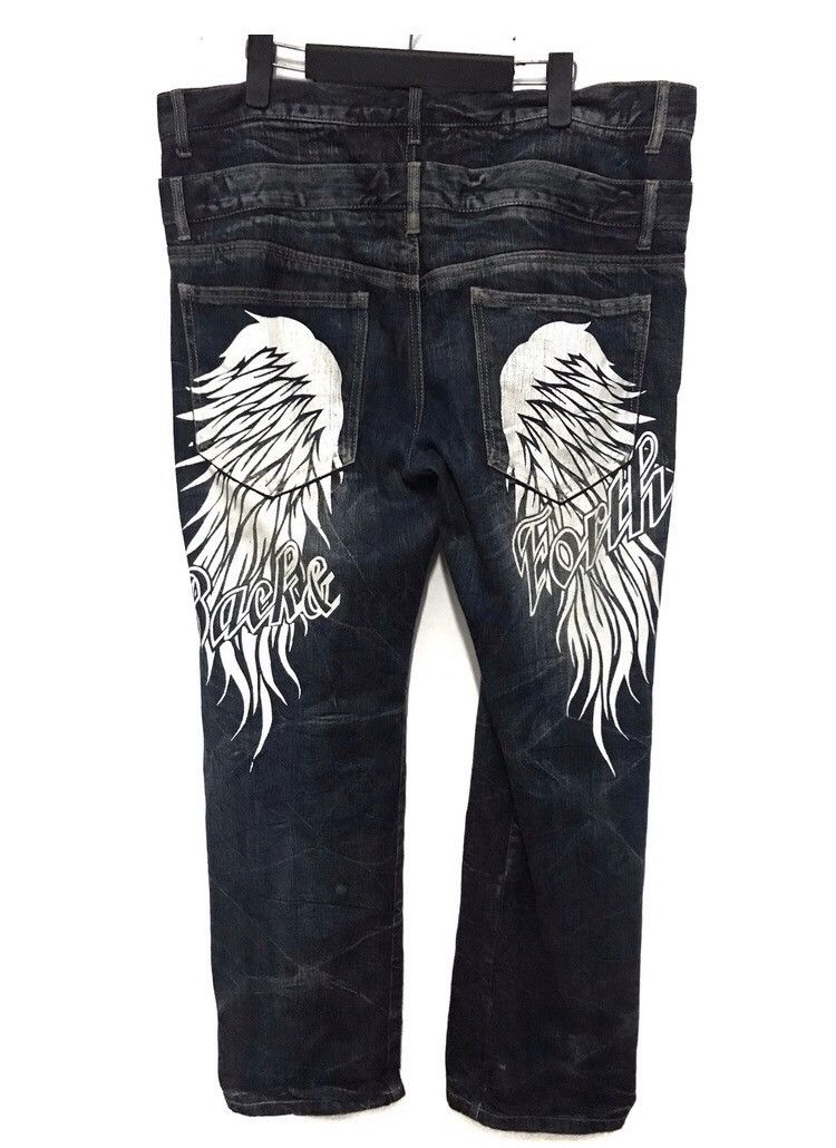 Japanese Brand Japanese brand denim jeans nice design s38 Size US 38 / EU 54 - 1 Thumbnail