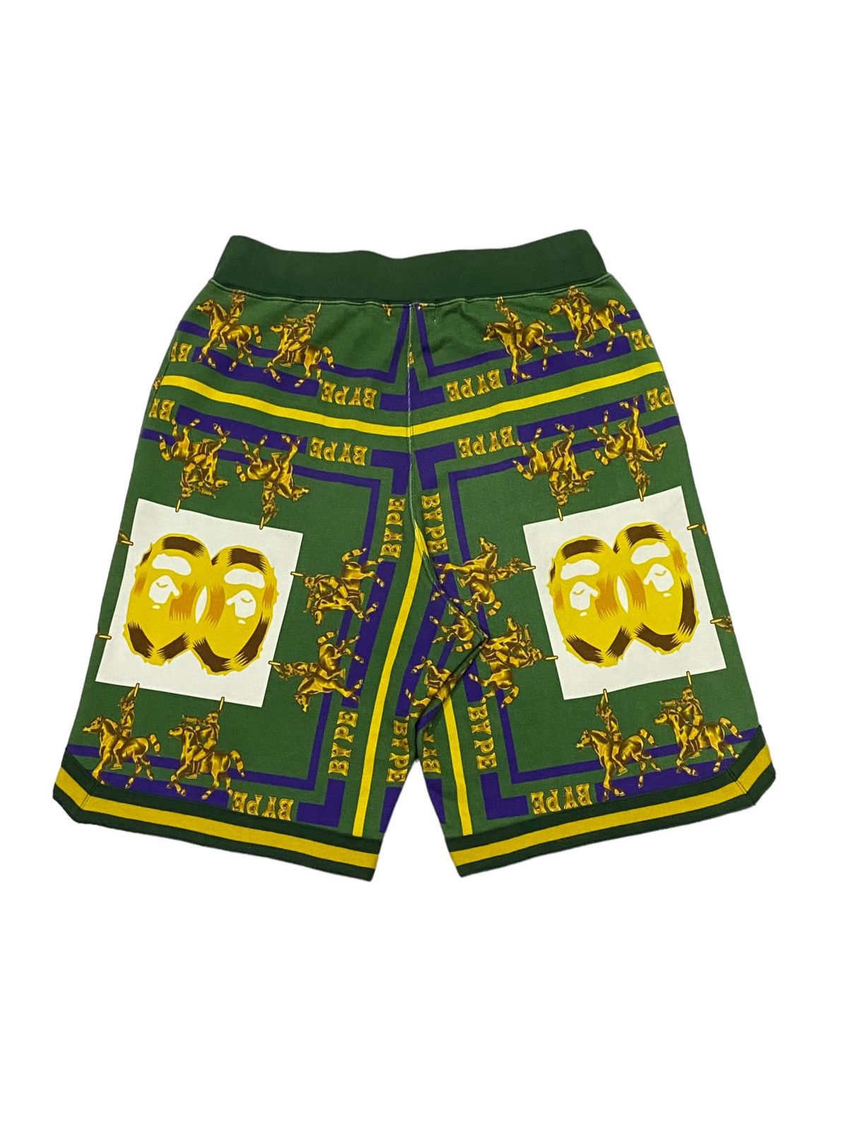 Bape Double Ape Head Sweat Shorts Size US 32 / EU 48 - 2 Thumbnail