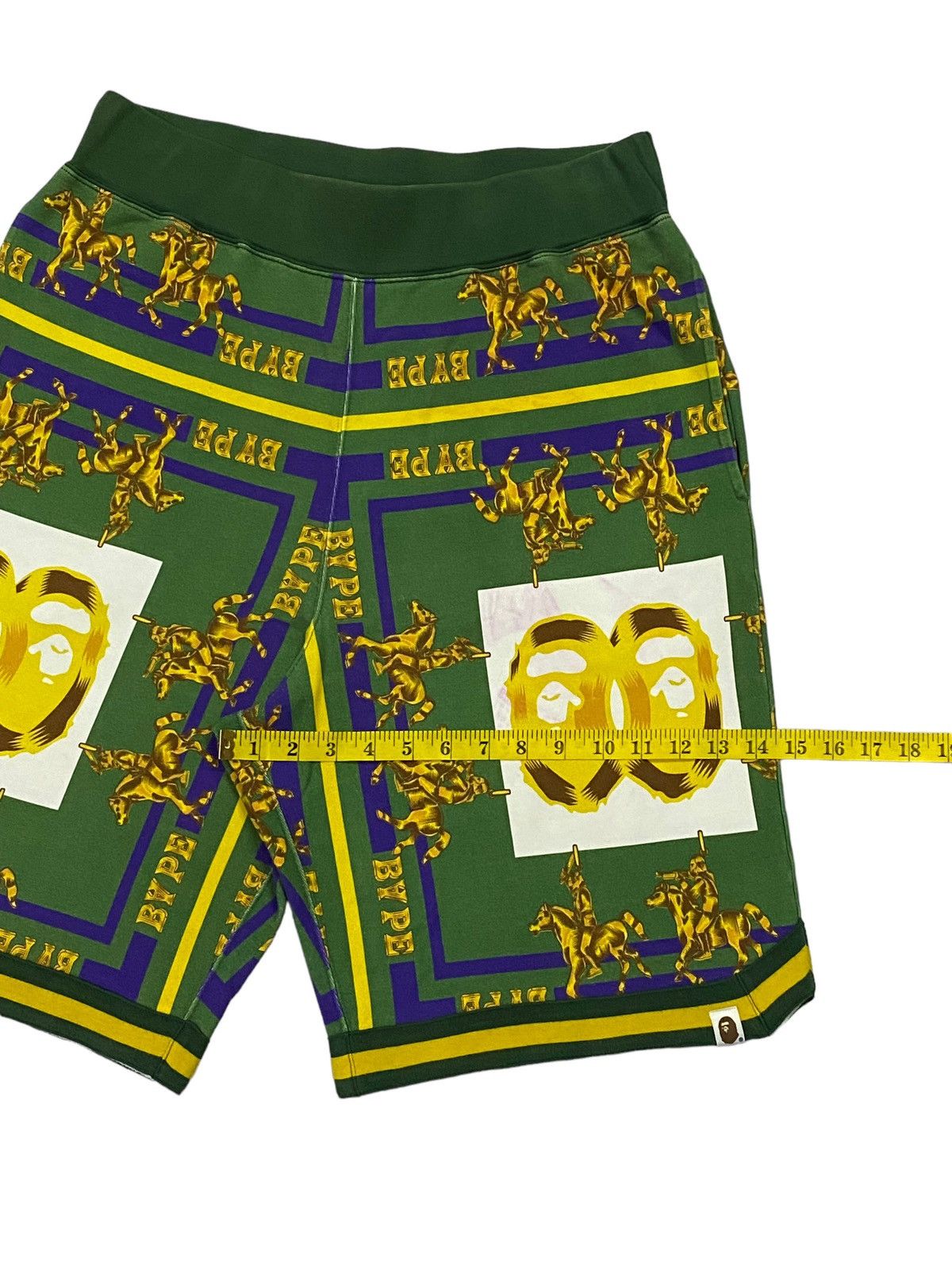 Bape Double Ape Head Sweat Shorts Size US 32 / EU 48 - 7 Thumbnail