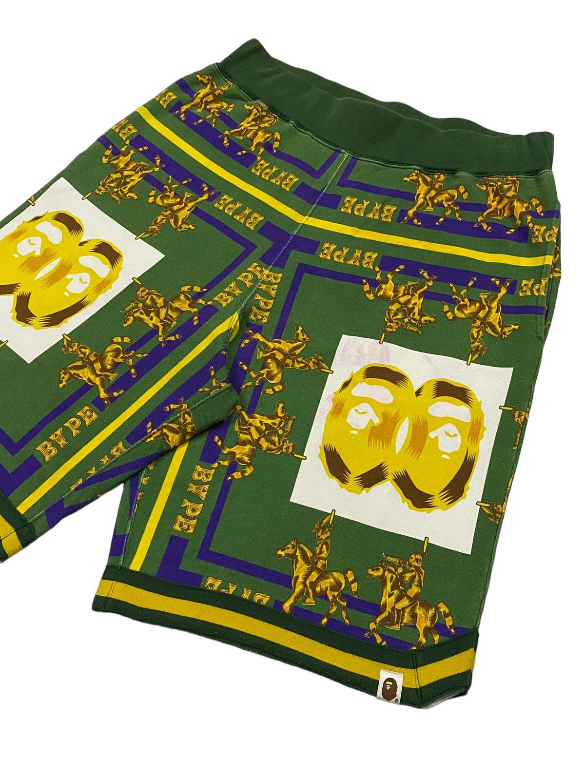 Bape Double Ape Head Sweat Shorts Size US 32 / EU 48 - 15 Thumbnail