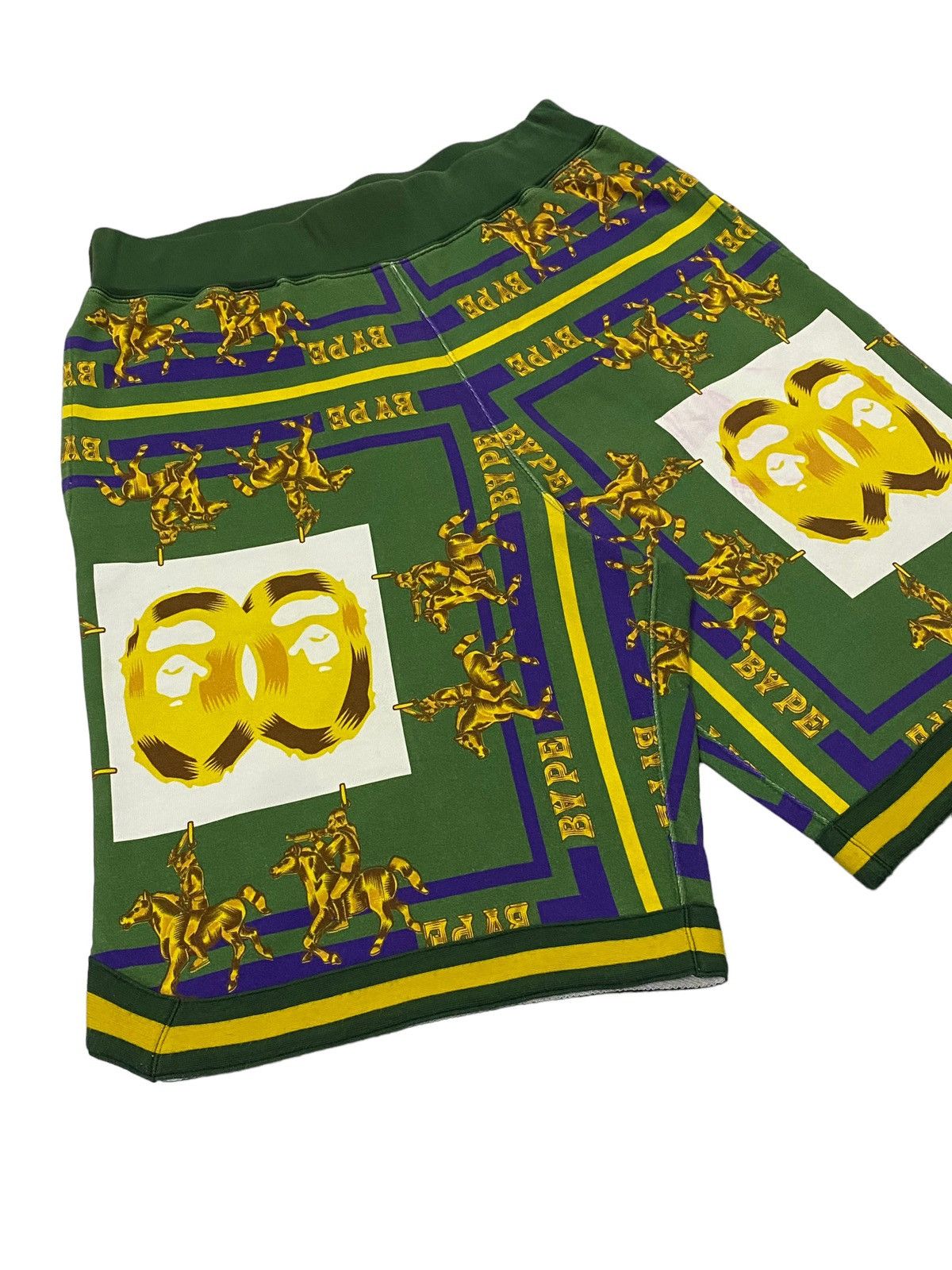 Bape Double Ape Head Sweat Shorts Size US 32 / EU 48 - 16 Thumbnail