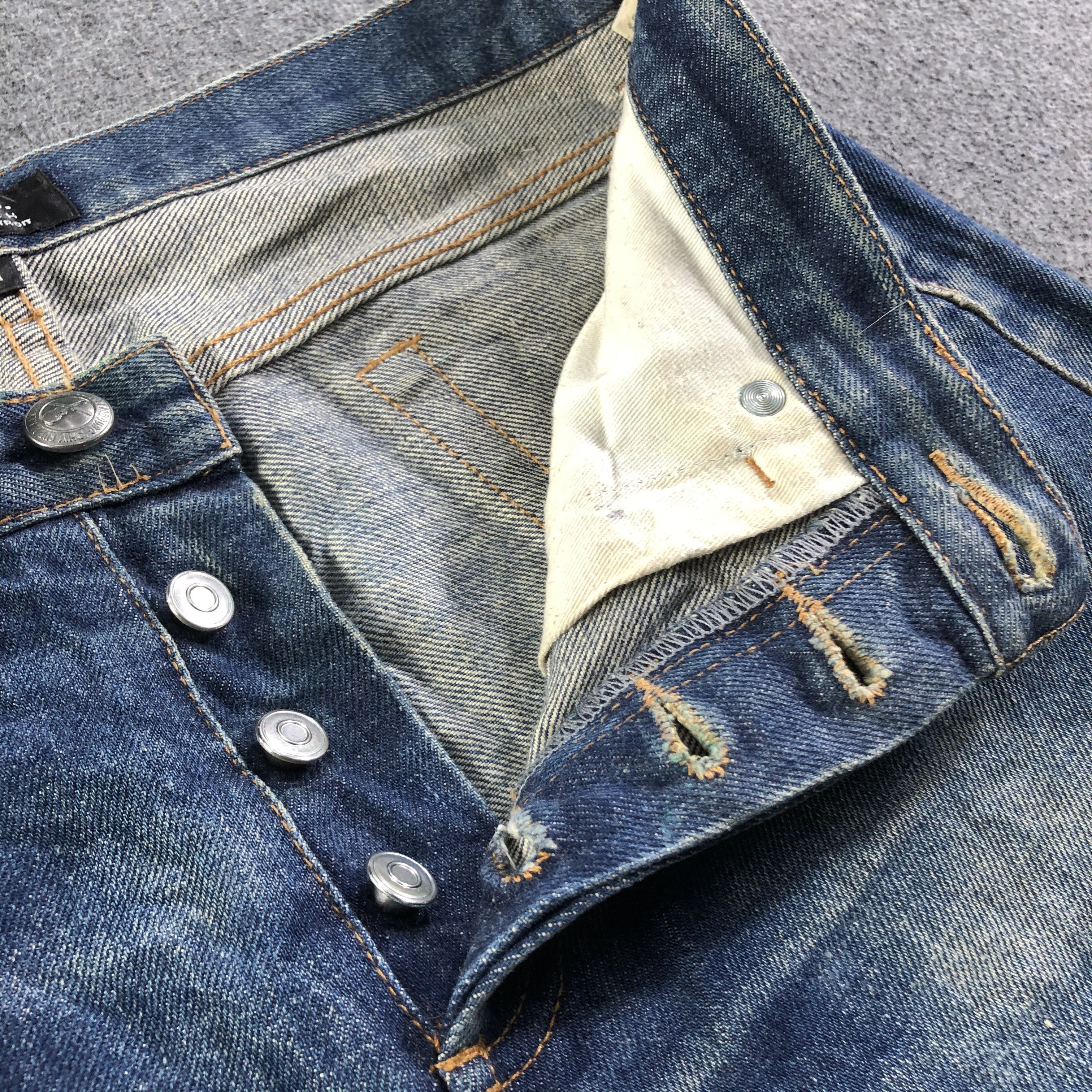 A.P.C. × Vintage Vintage Blue Wash A.P.C. Jeans-J3950 Size US 33 - 8 Thumbnail