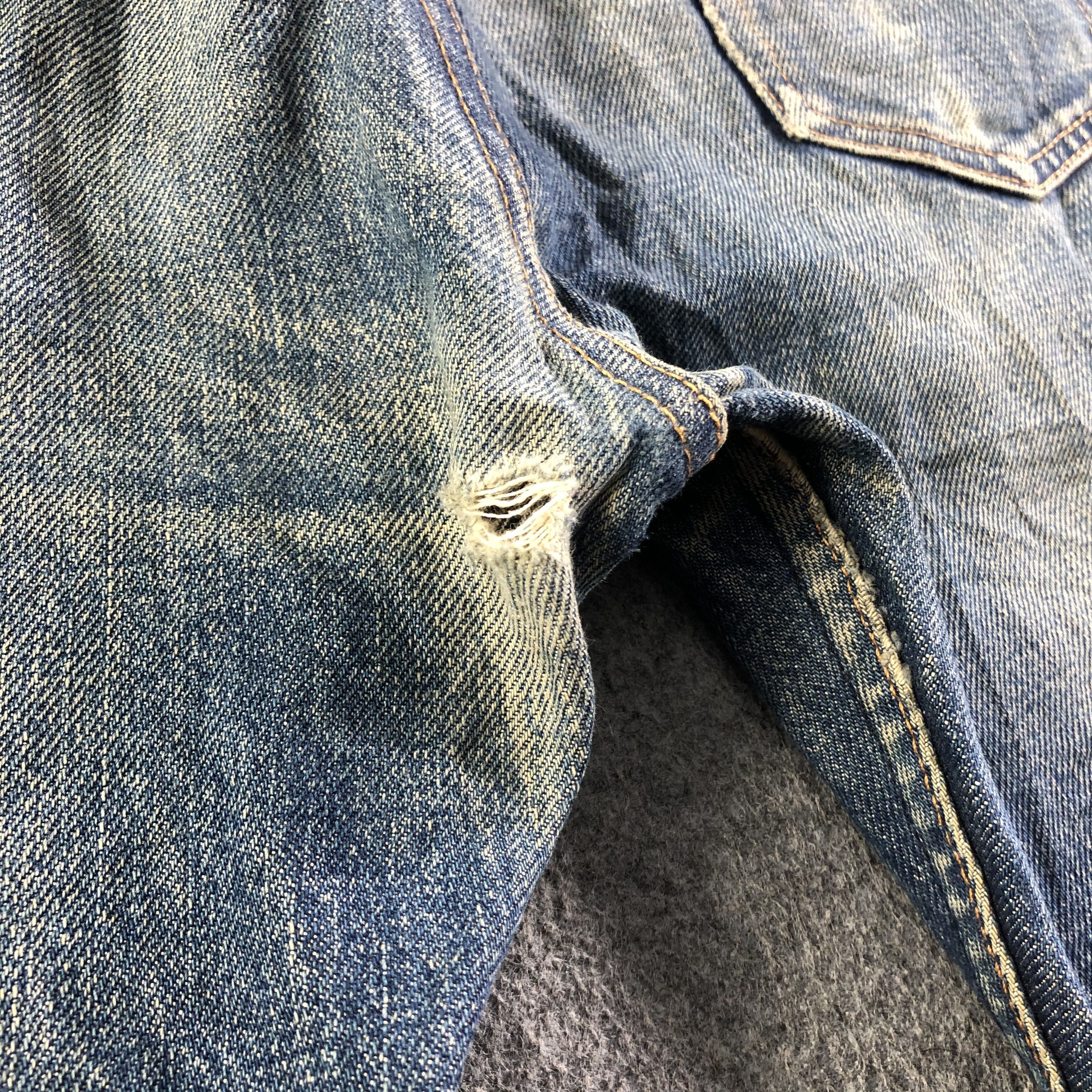 A.P.C. × Vintage Vintage Blue Wash A.P.C. Jeans-J3950 Size US 33 - 5 Thumbnail