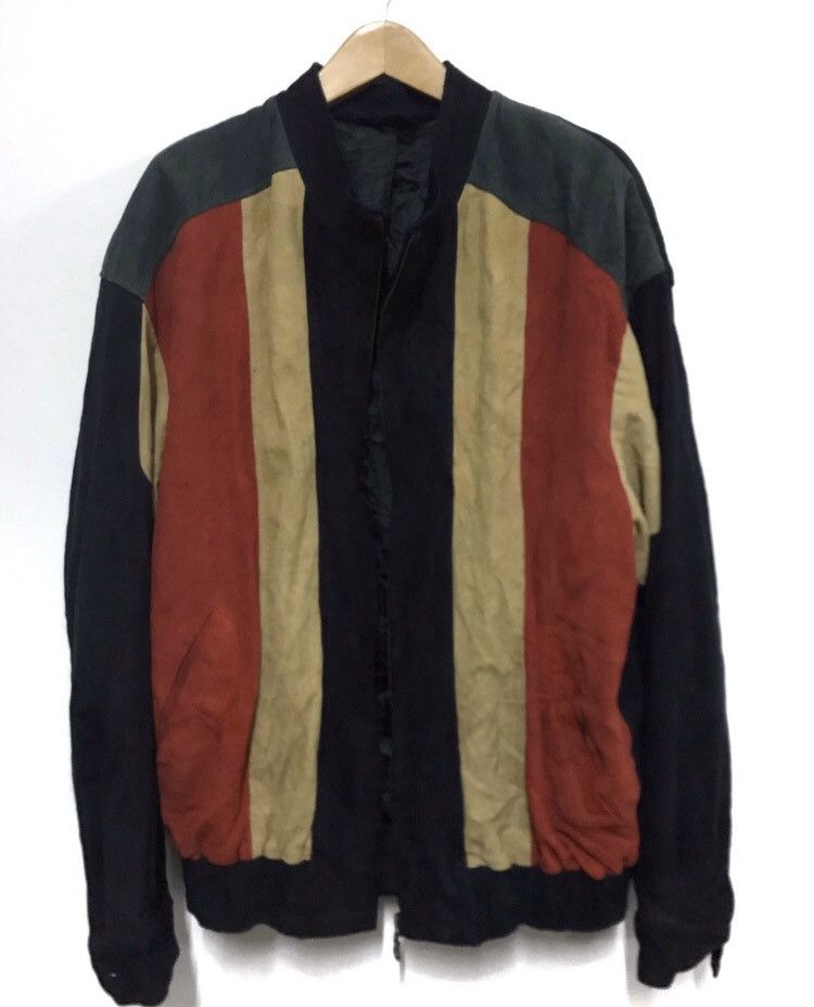 Japanese Brand colourway leather jacket made in German Size US M / EU 48-50 / 2 - 1 Thumbnail