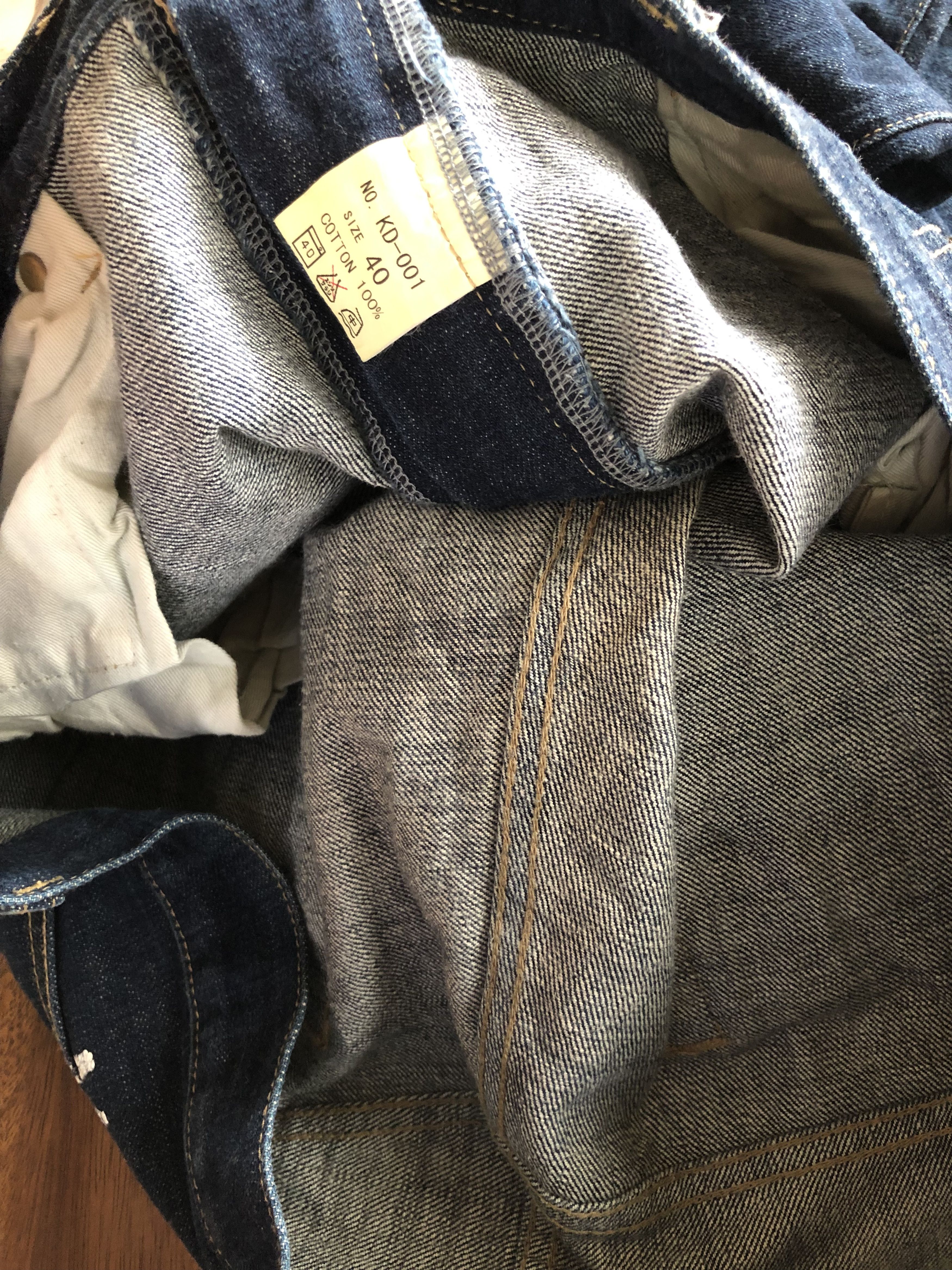 Japanese Brand RARE🔥VINTAGE ZEN KYODEN DRAGON ISLAND PRINT BLUE DENIM Size US 40 / EU 56 - 15 Thumbnail