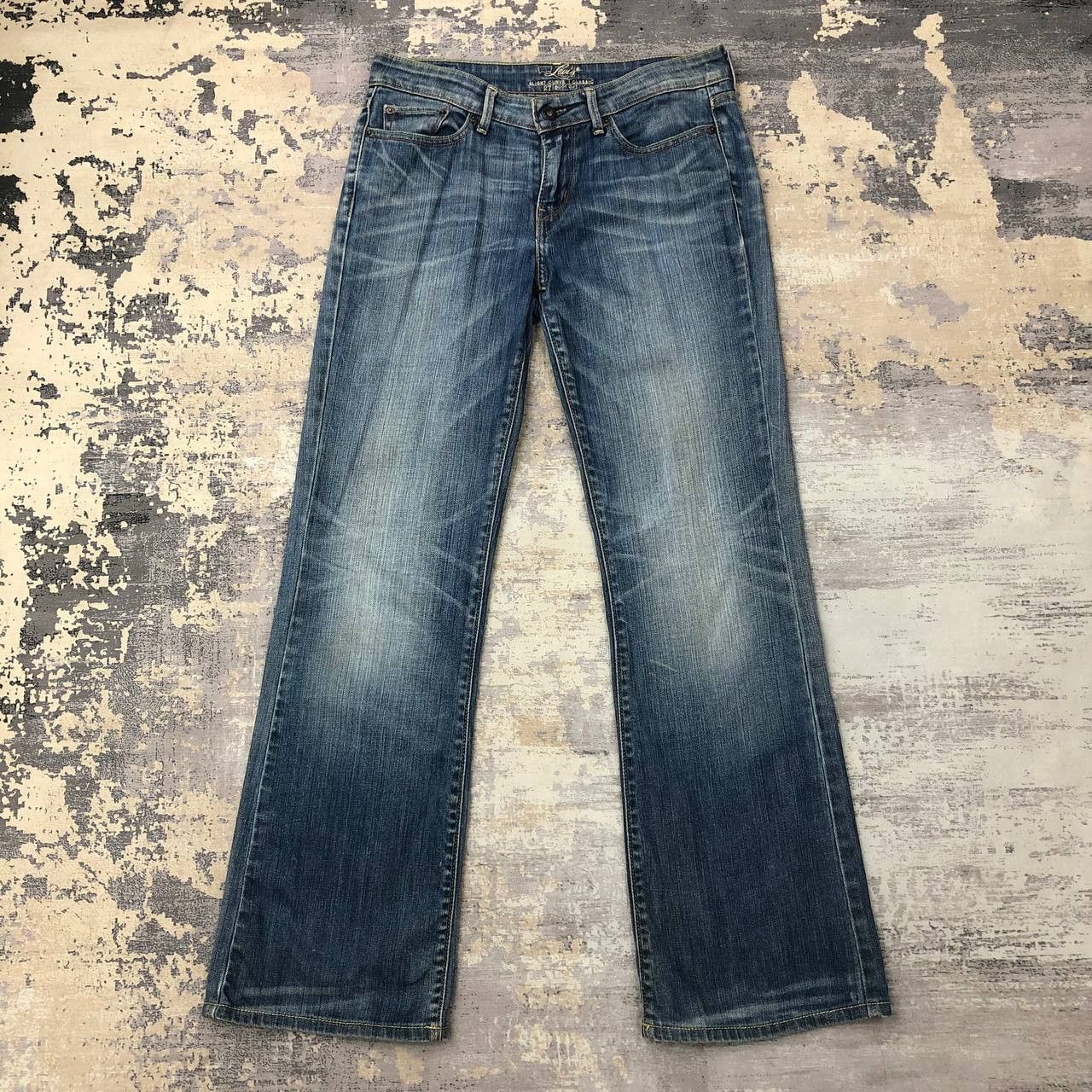Levi's P270 LEVI'S FLARED SLIGHT CURVE CLASSIC JEANS Size 31" - 1 Thumbnail