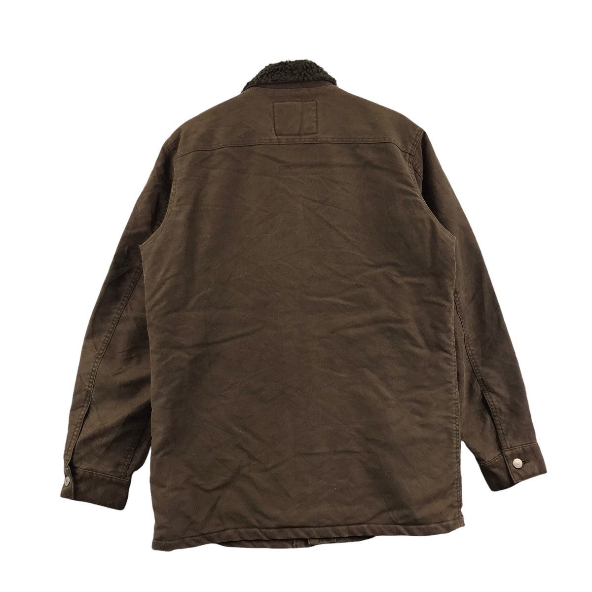 Japanese Brand ESSENTIAL DESIGN Japan Brand Brown Wool Coat Jacket Kapital Size US L / EU 52-54 / 3 - 6 Thumbnail