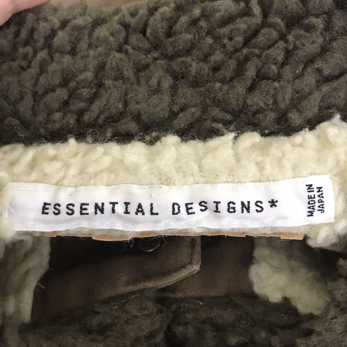 Japanese Brand ESSENTIAL DESIGN Japan Brand Brown Wool Coat Jacket Kapital Size US L / EU 52-54 / 3 - 4 Thumbnail