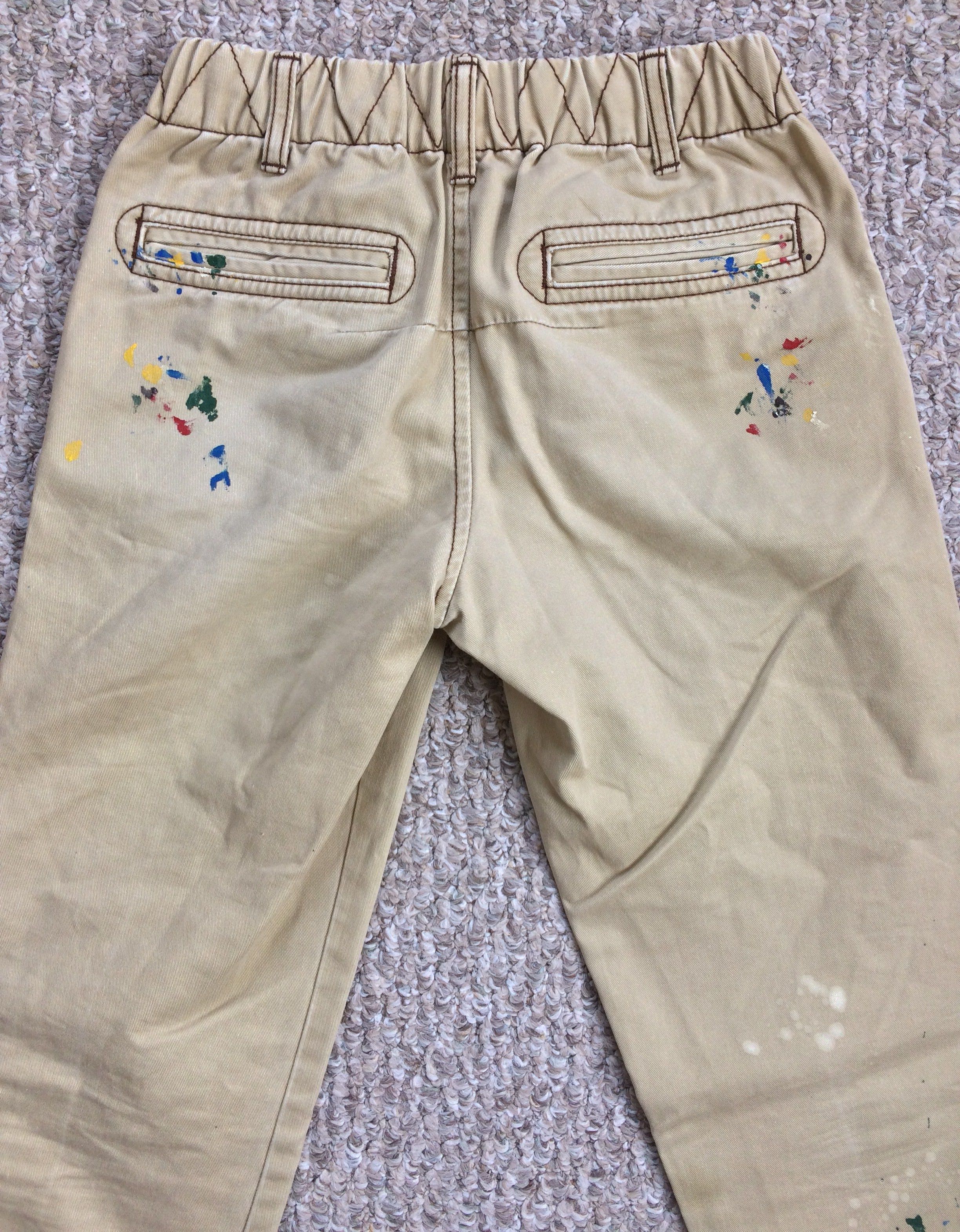 Number (N)ine FW08 Number (N)ine Painted Pants Size US 26 / EU 42 - 7 Thumbnail