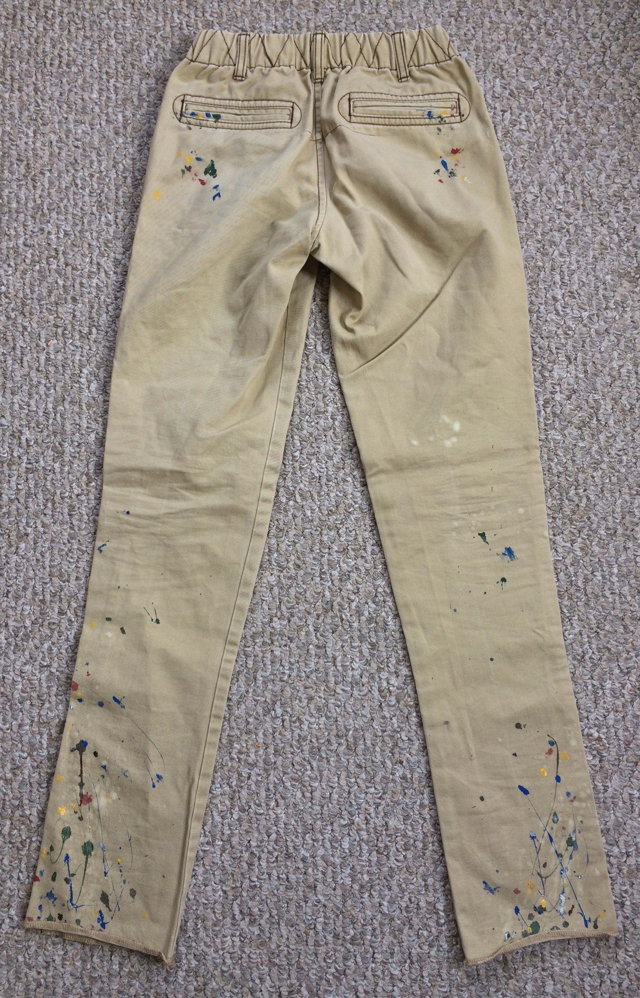 Number (N)ine FW08 Number (N)ine Painted Pants Size US 26 / EU 42 - 6 Thumbnail