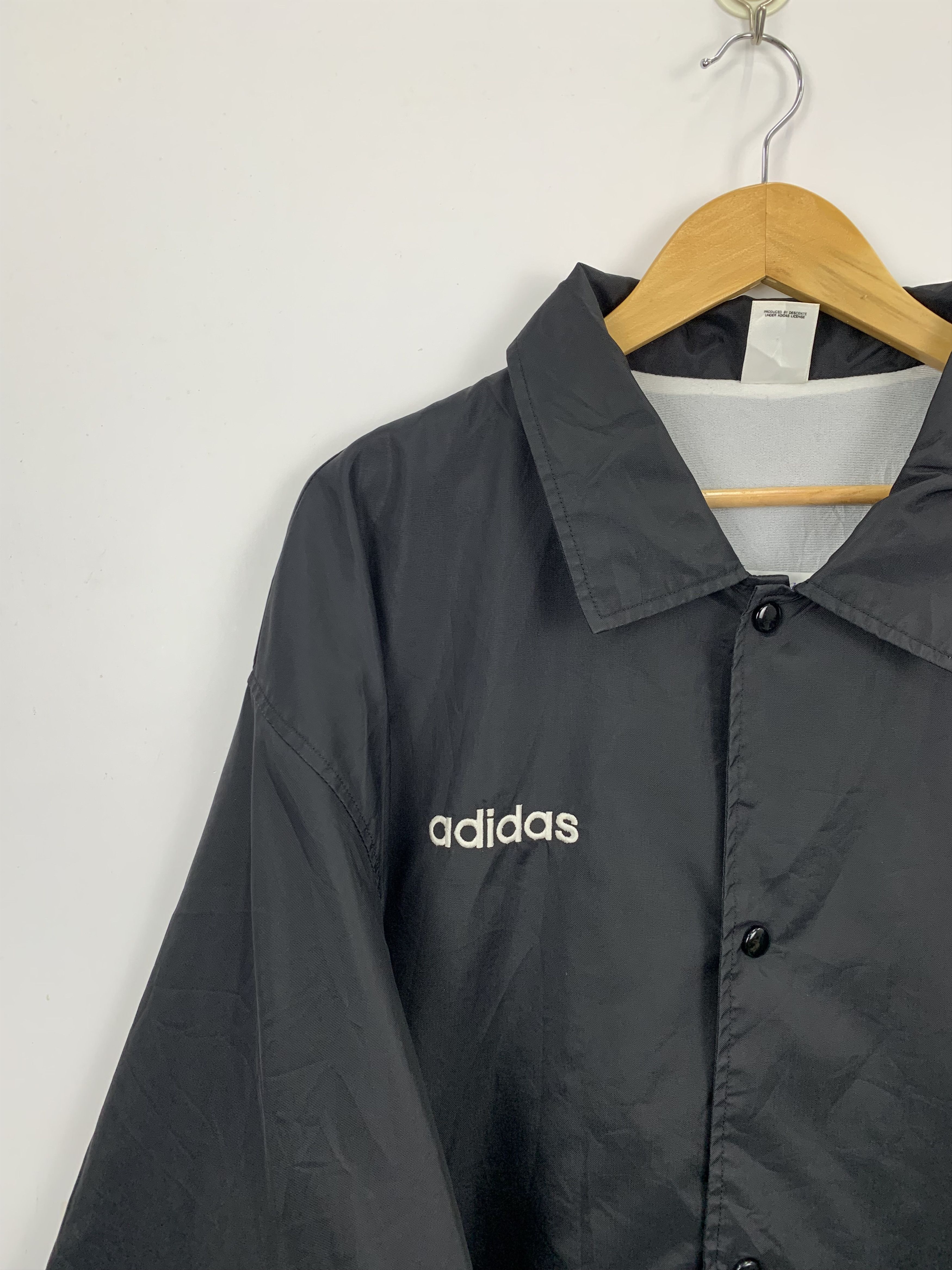 Adidas × Vintage Vintage Adidas Bomber Button Up Light Jacket Size US L / EU 52-54 / 3 - 6 Thumbnail