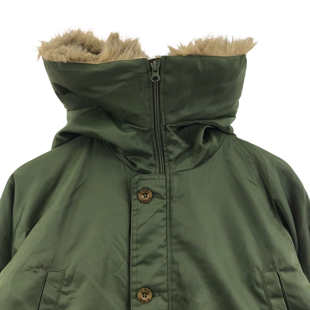 Japanese Brand X-GIRL Skateboard Brand Thinsulate Wool Parka Jacket Size US M / EU 48-50 / 2 - 2 Thumbnail