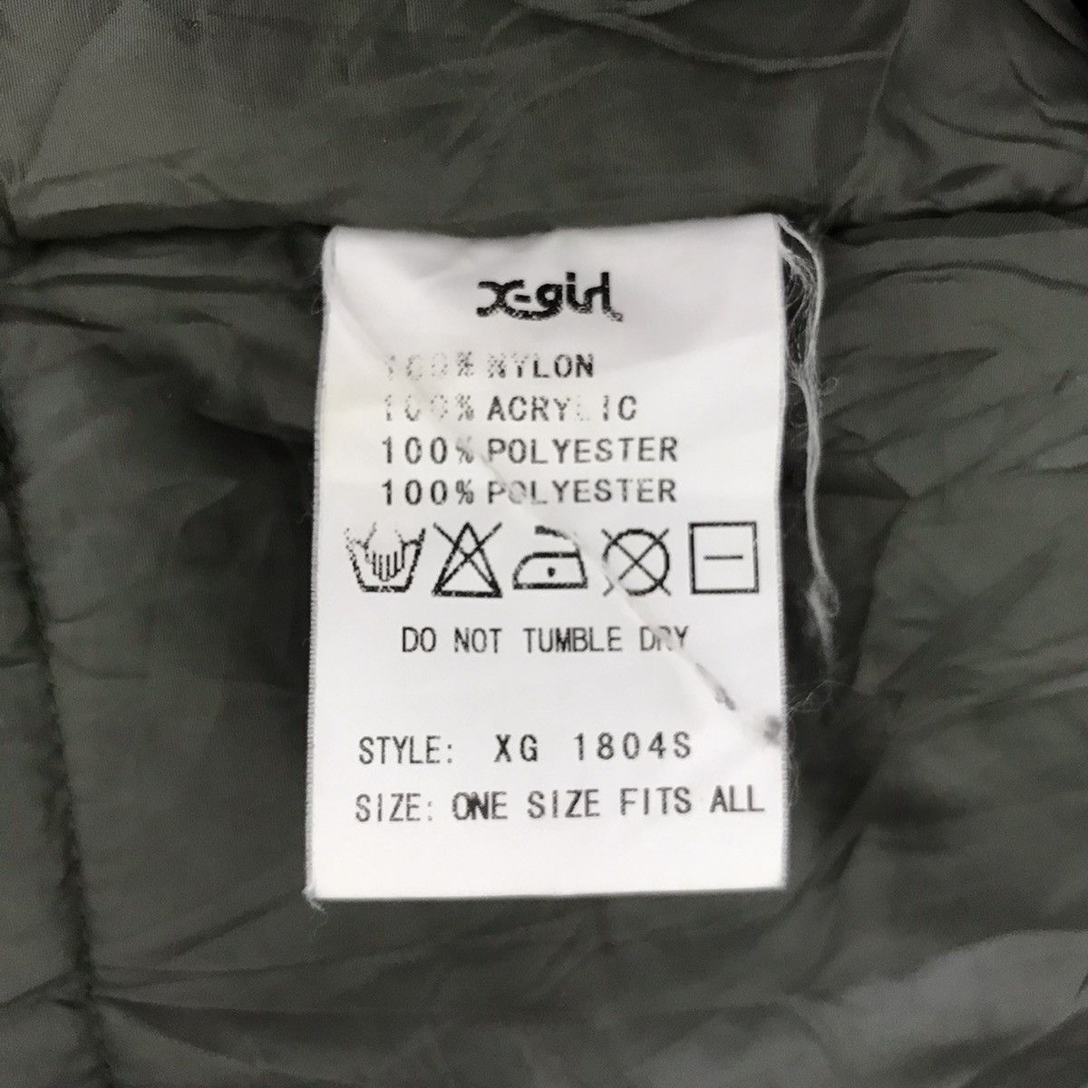 Japanese Brand X-GIRL Skateboard Brand Thinsulate Wool Parka Jacket Size US M / EU 48-50 / 2 - 6 Thumbnail