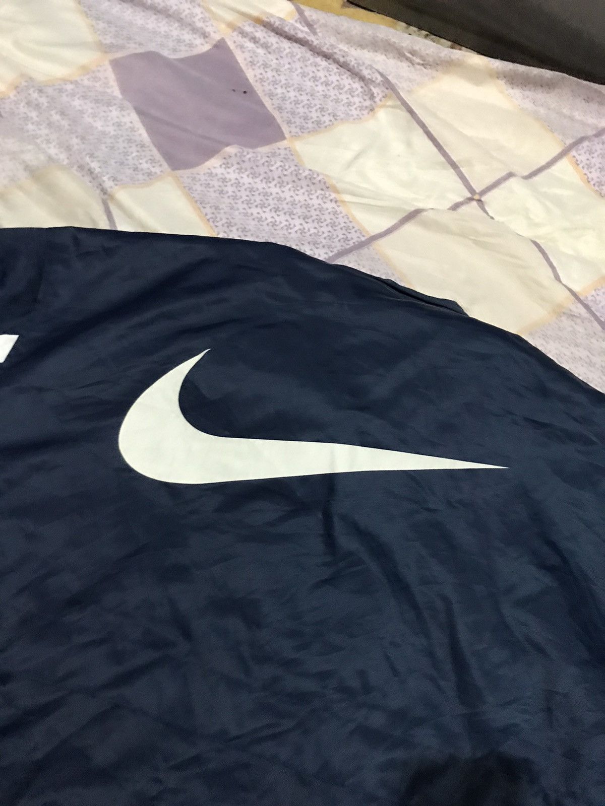 Vintage Vintage Nike swoosh sport zipper jacket Size US L / EU 52-54 / 3 - 6 Thumbnail
