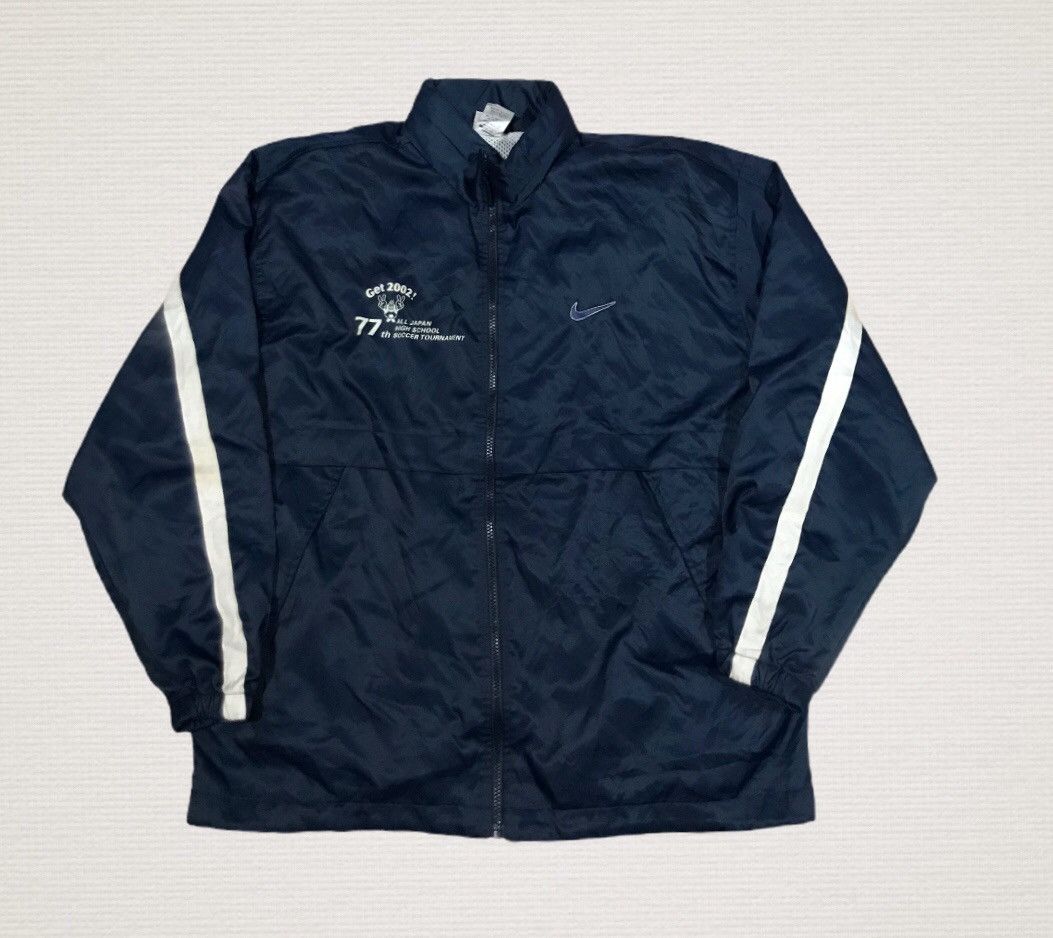 Vintage Vintage Nike swoosh sport zipper jacket Size US L / EU 52-54 / 3 - 2 Thumbnail