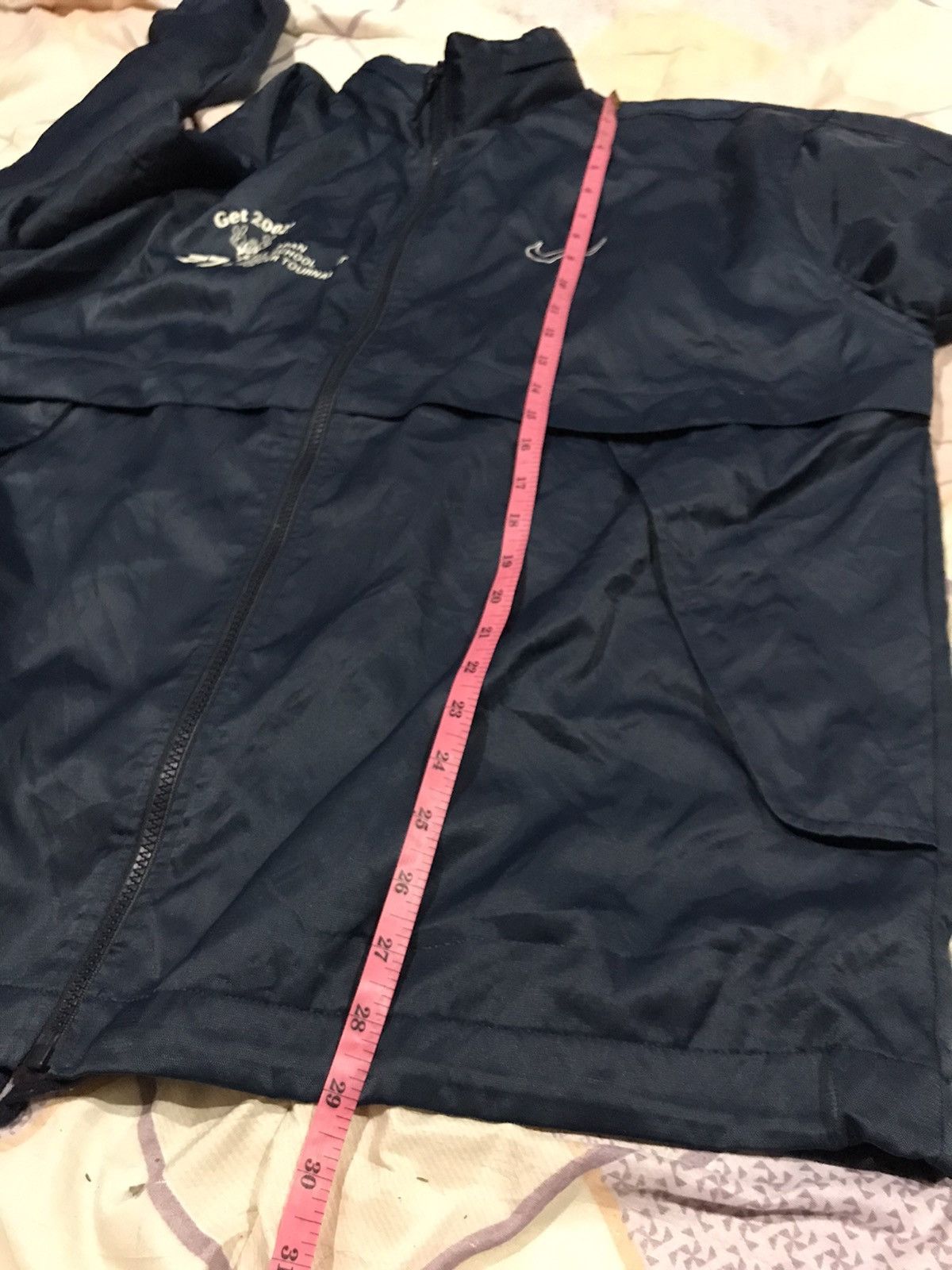 Vintage Vintage Nike swoosh sport zipper jacket Size US L / EU 52-54 / 3 - 8 Thumbnail