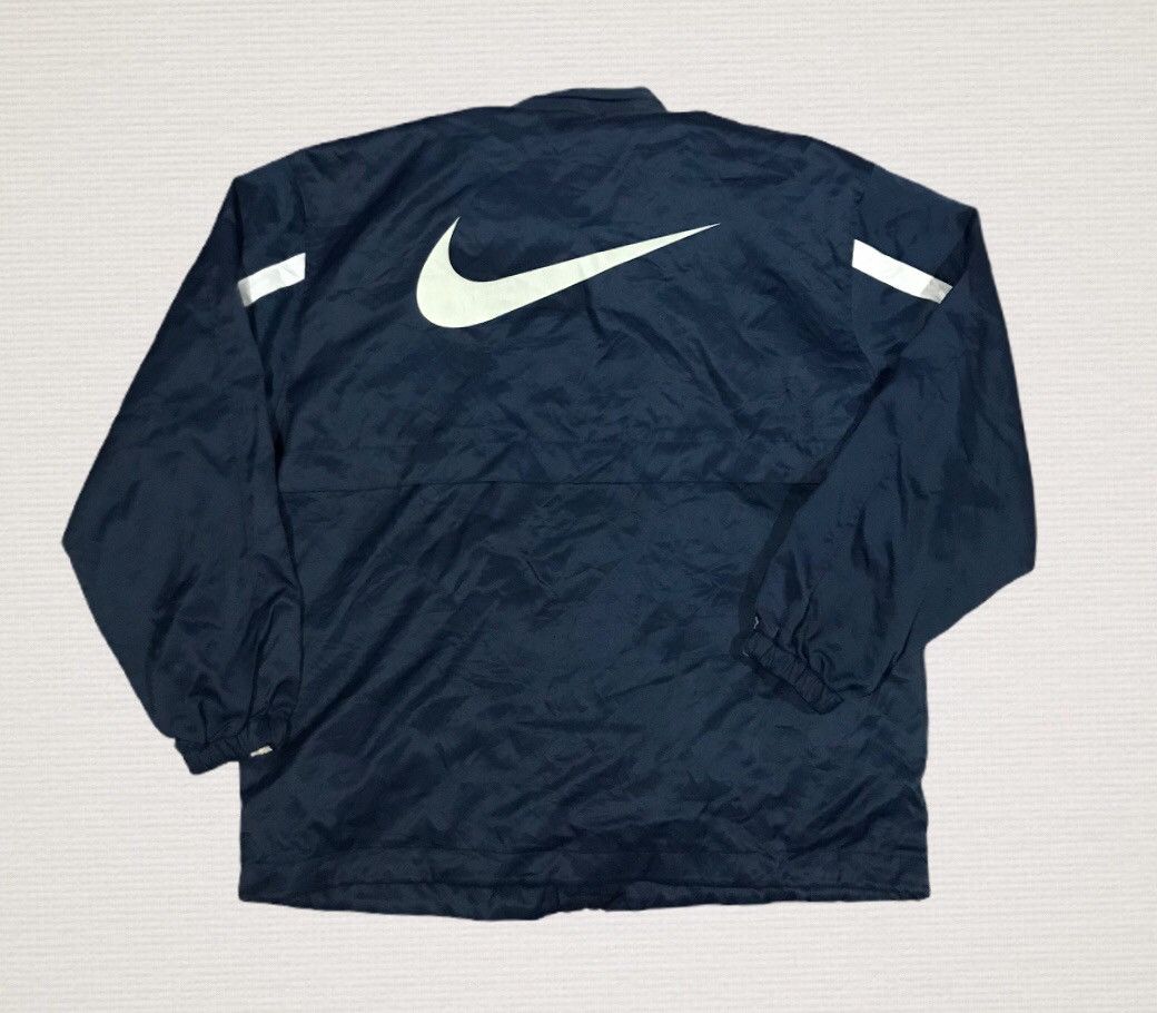 Vintage Vintage Nike swoosh sport zipper jacket Size US L / EU 52-54 / 3 - 1 Thumbnail
