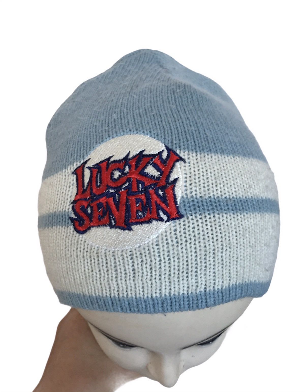 Other Vintage Lucky Seven Comedy Movie Beanie Hat Size ONE SIZE - 2 Thumbnail