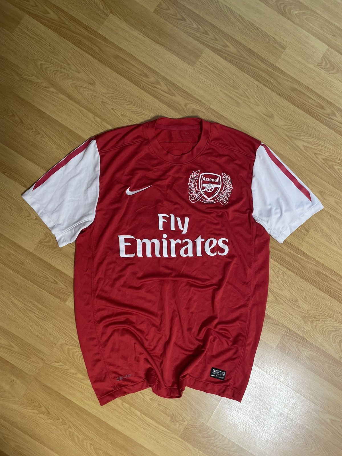 Nike ARSENAL NIKE 125TH ANNIVERSARY 2011/2012 HOME JERSEY Keddy Size US L / EU 52-54 / 3 - 1 Thumbnail