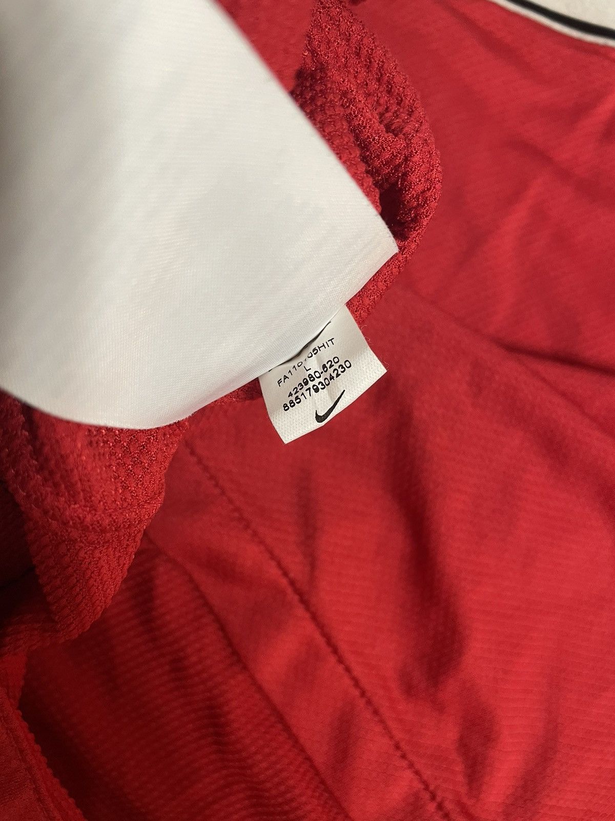 Nike ARSENAL NIKE 125TH ANNIVERSARY 2011/2012 HOME JERSEY Keddy Size US L / EU 52-54 / 3 - 11 Thumbnail