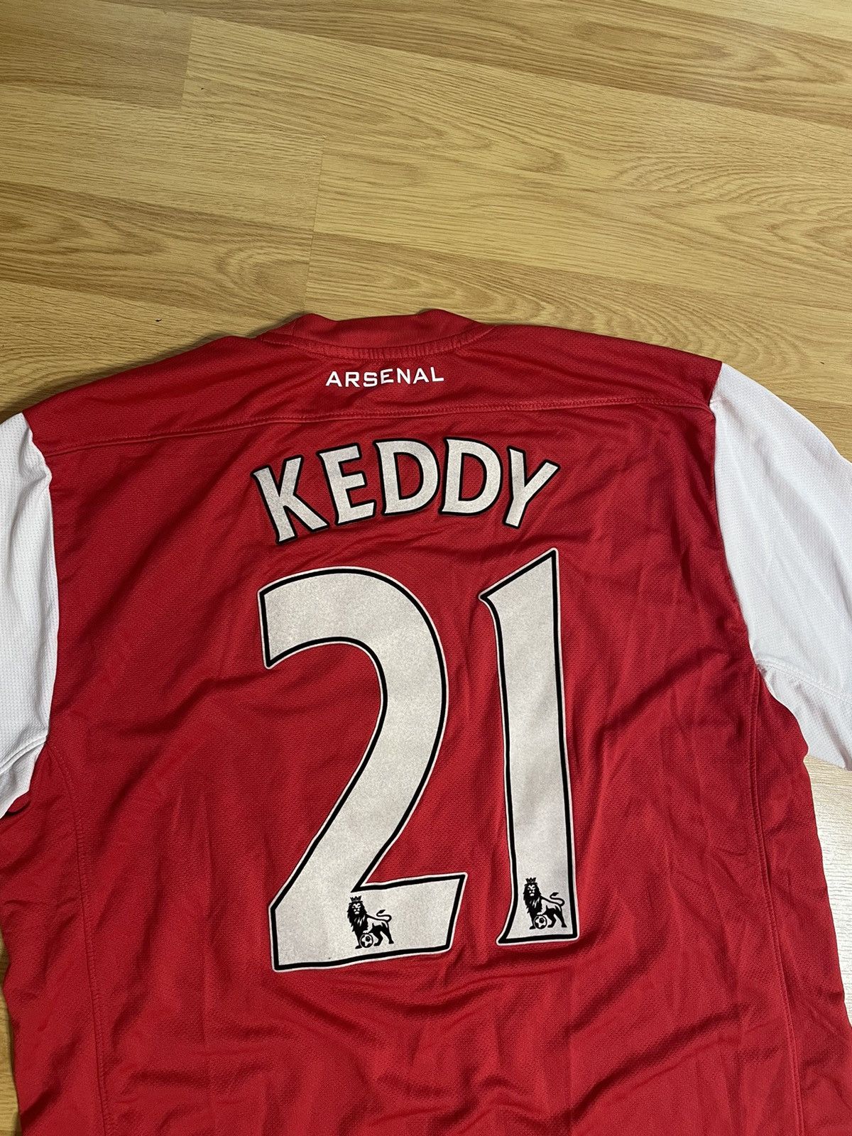 Nike ARSENAL NIKE 125TH ANNIVERSARY 2011/2012 HOME JERSEY Keddy Size US L / EU 52-54 / 3 - 9 Thumbnail