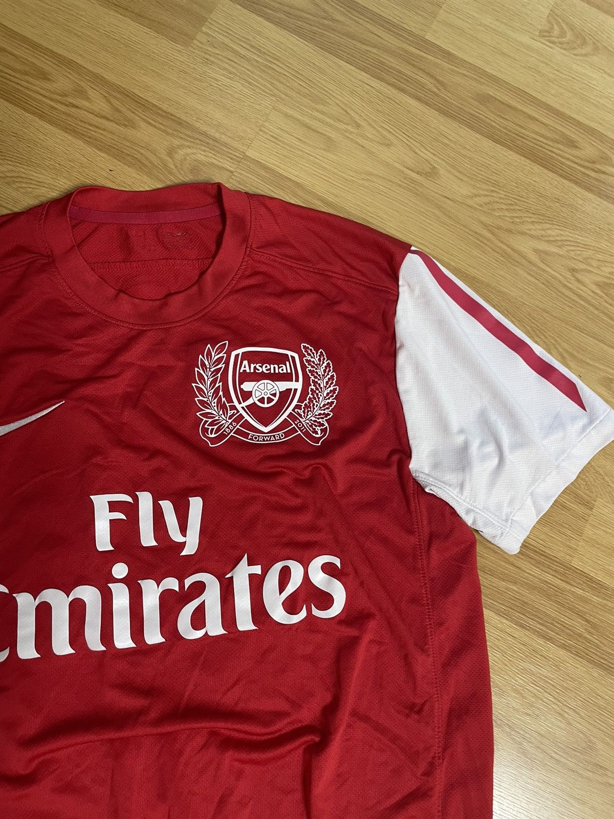 Nike ARSENAL NIKE 125TH ANNIVERSARY 2011/2012 HOME JERSEY Keddy Size US L / EU 52-54 / 3 - 6 Thumbnail