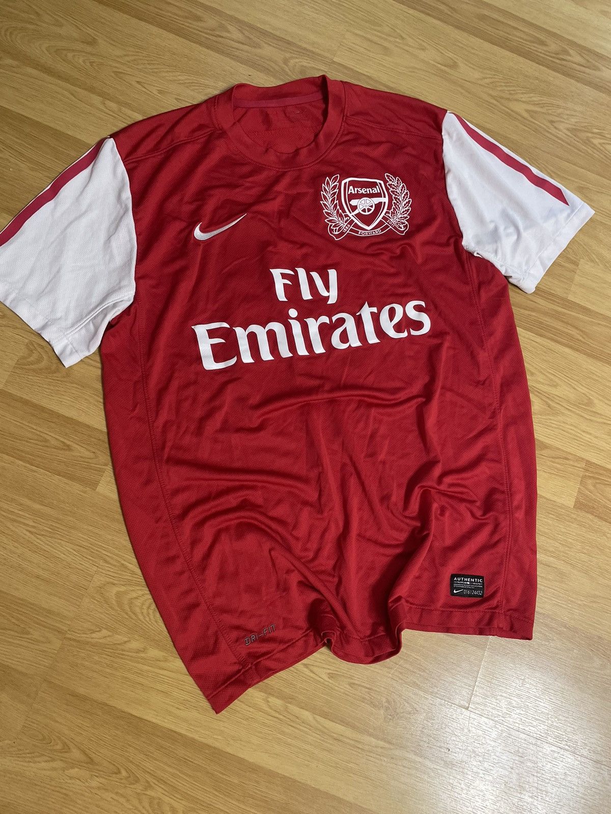 Nike ARSENAL NIKE 125TH ANNIVERSARY 2011/2012 HOME JERSEY Keddy Size US L / EU 52-54 / 3 - 2 Thumbnail