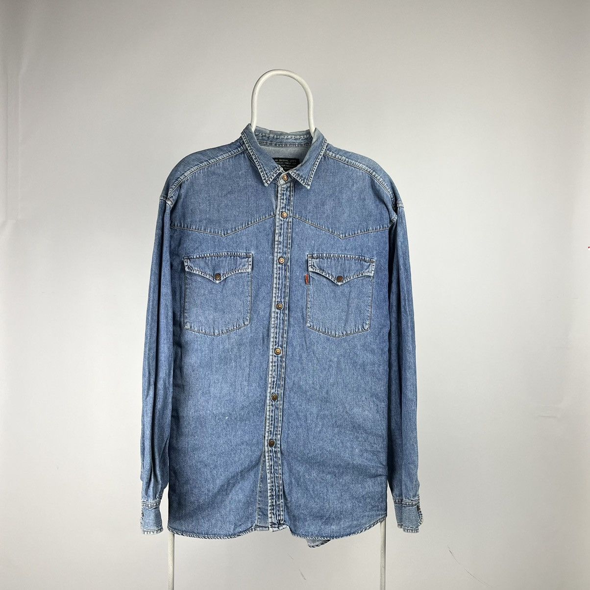 Levi's Levis vintage shirt buckle size Large Size US L / EU 52-54 / 3 - 1 Thumbnail