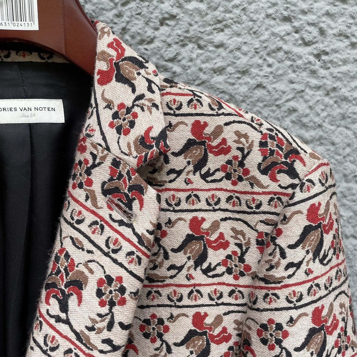 Dries Van Noten Dries van Noten Heavy Blazer Floral Pattern F/W13 runway Size 50R - 3 Thumbnail