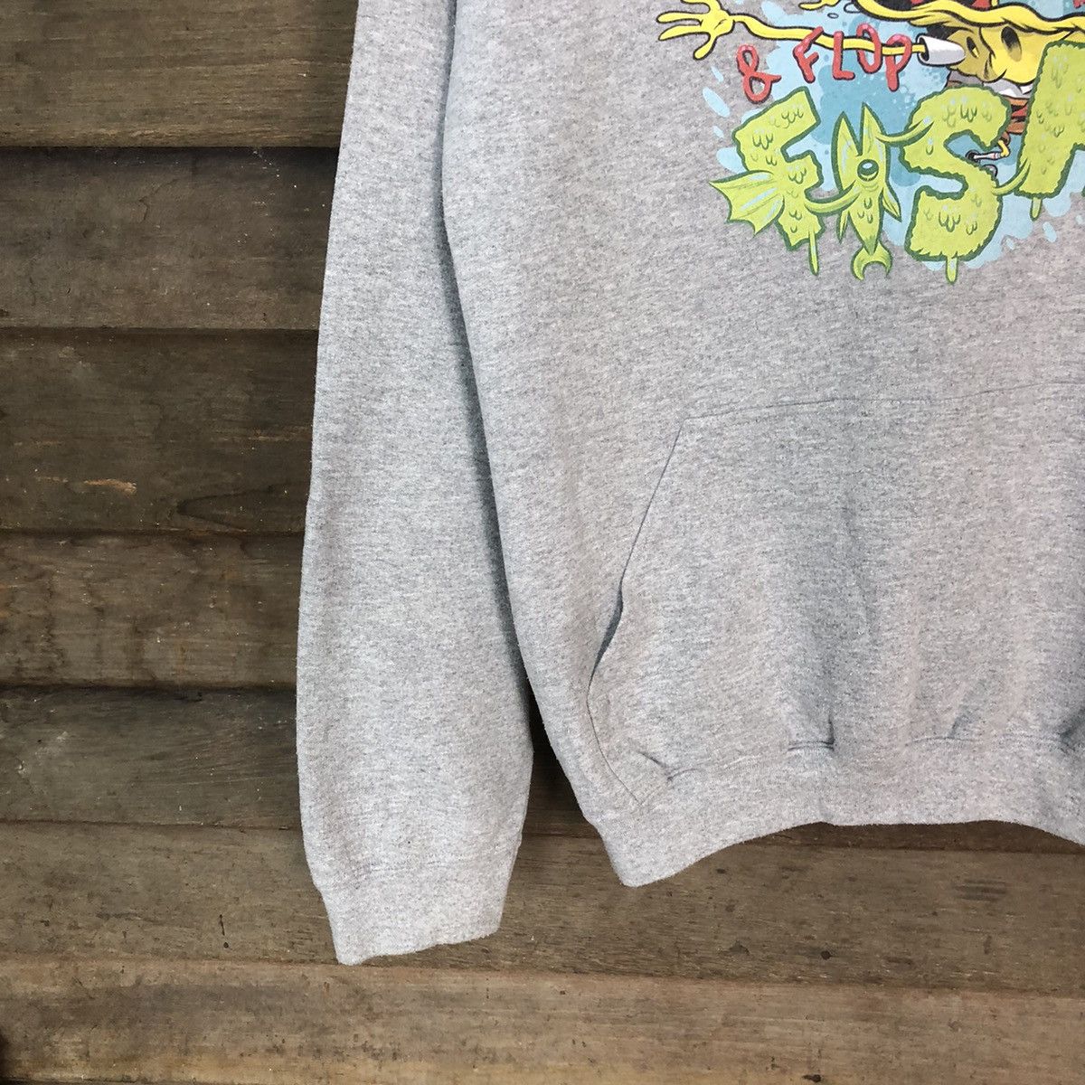 Cartoon Network Nickelodeon Grey Hoodie sweatshirt #010B Size US XL / EU 56 / 4 - 4 Thumbnail