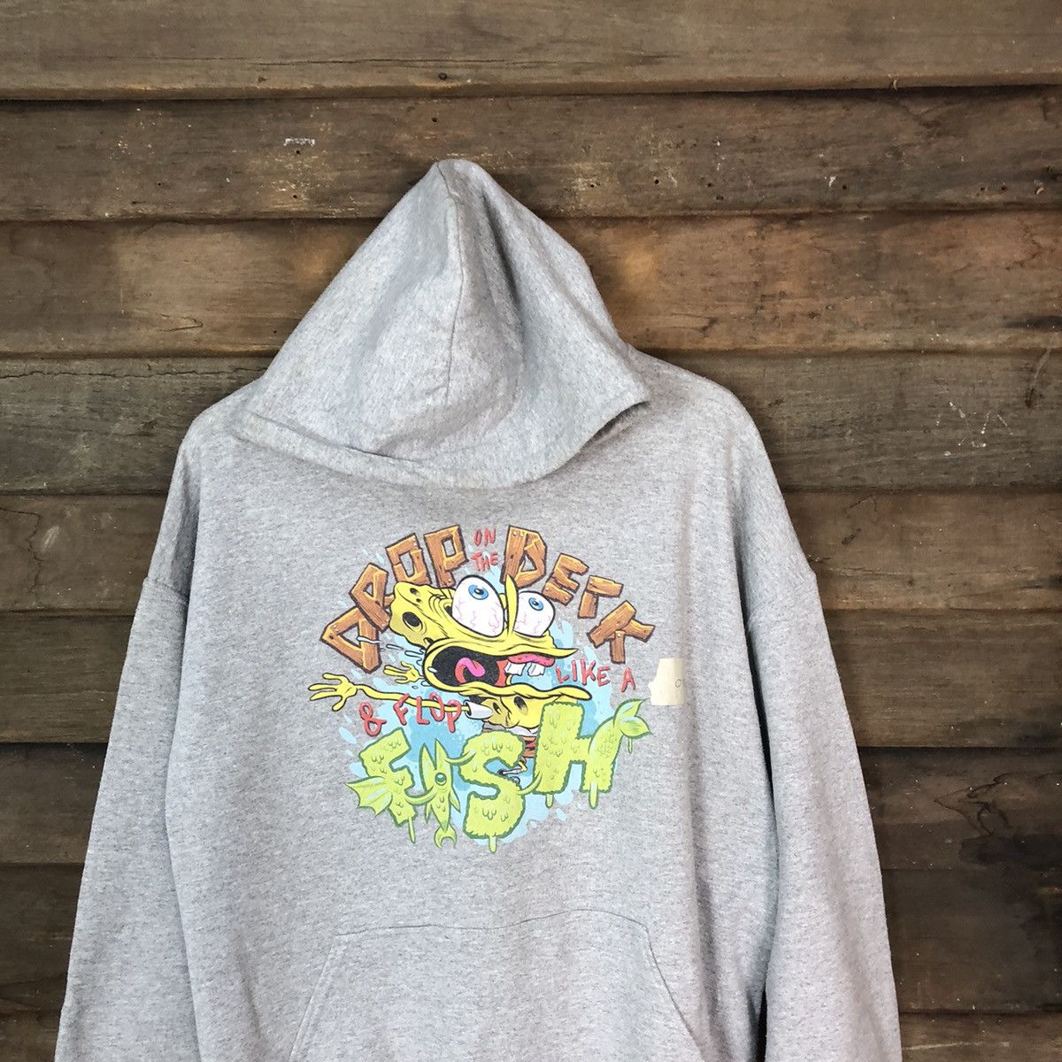 Cartoon Network Nickelodeon Grey Hoodie sweatshirt #010B Size US XL / EU 56 / 4 - 2 Thumbnail