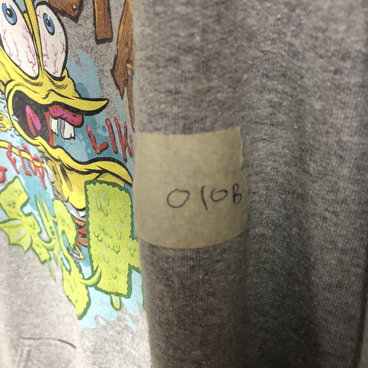 Cartoon Network Nickelodeon Grey Hoodie sweatshirt #010B Size US XL / EU 56 / 4 - 8 Thumbnail