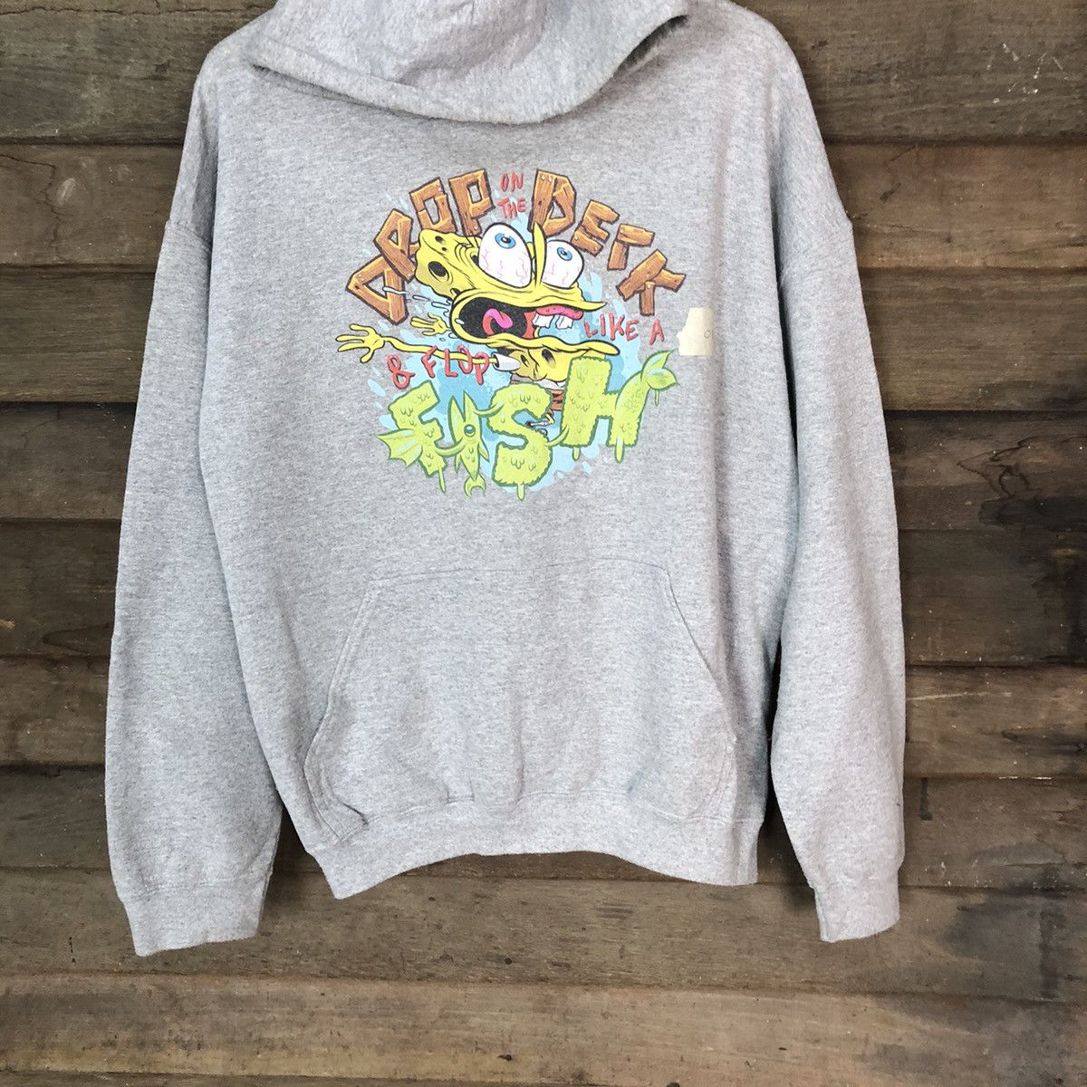 Cartoon Network Nickelodeon Grey Hoodie sweatshirt #010B Size US XL / EU 56 / 4 - 3 Thumbnail