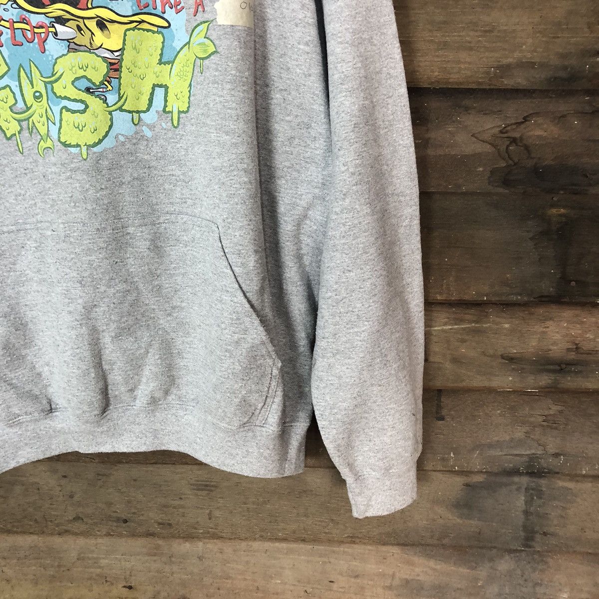 Cartoon Network Nickelodeon Grey Hoodie sweatshirt #010B Size US XL / EU 56 / 4 - 5 Thumbnail