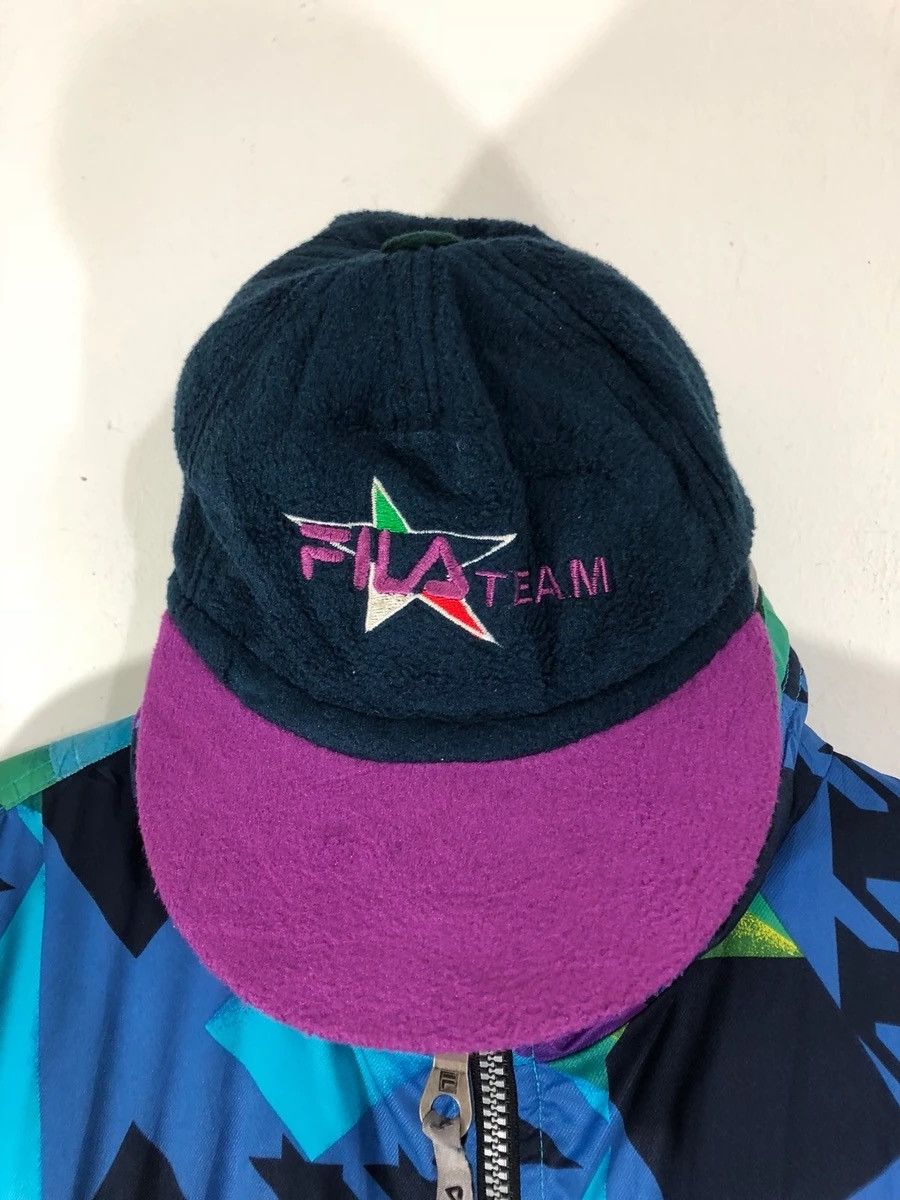 Fila Vintage Fila Winter Jacket Free Gift Fila Cap Size US L / EU 52-54 / 3 - 4 Thumbnail