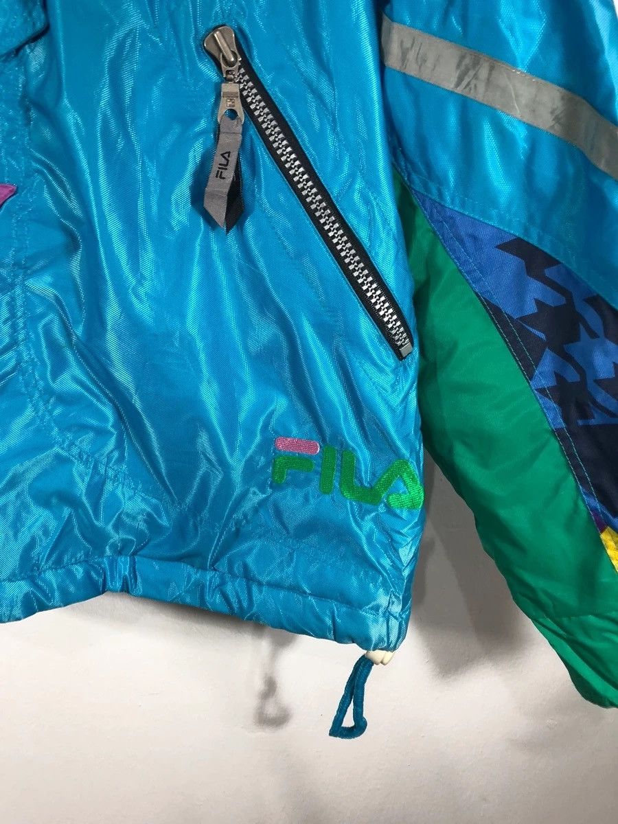 Fila Vintage Fila Winter Jacket Free Gift Fila Cap Size US L / EU 52-54 / 3 - 7 Thumbnail