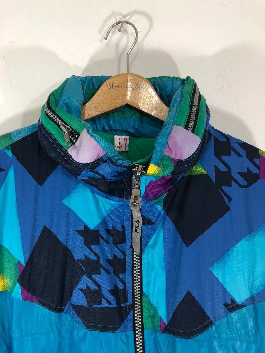 Fila Vintage Fila Winter Jacket Free Gift Fila Cap Size US L / EU 52-54 / 3 - 6 Thumbnail
