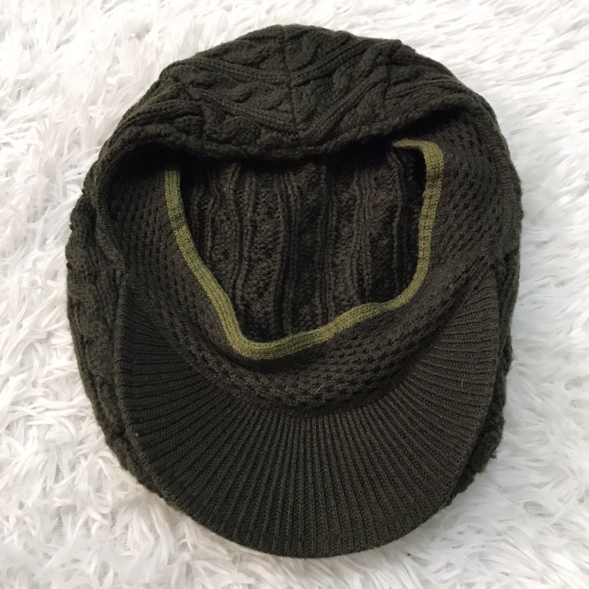 Japanese Brand Lacoste bareta hat snow cap made in Japan Size ONE SIZE - 3 Thumbnail