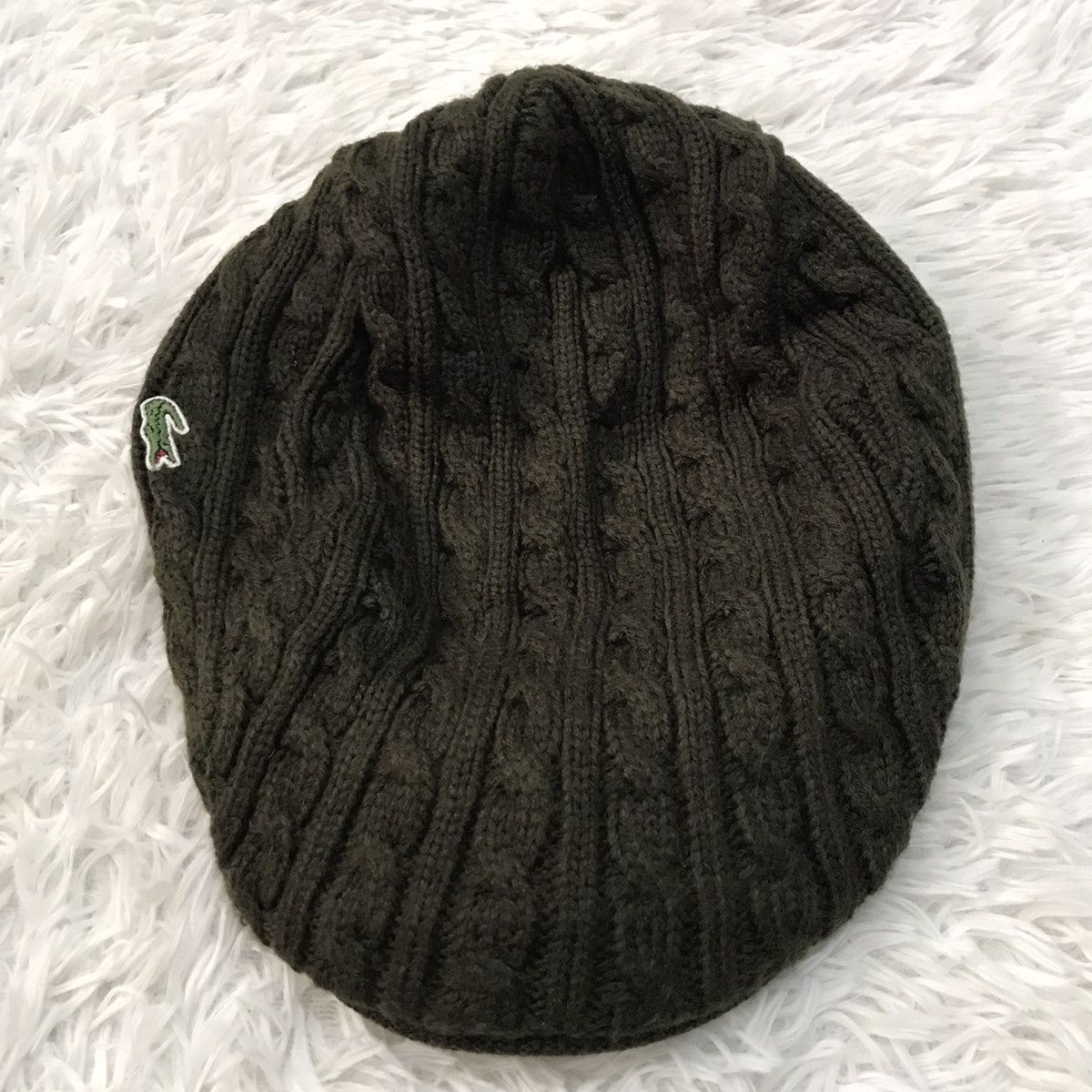 Japanese Brand Lacoste bareta hat snow cap made in Japan Size ONE SIZE - 2 Thumbnail