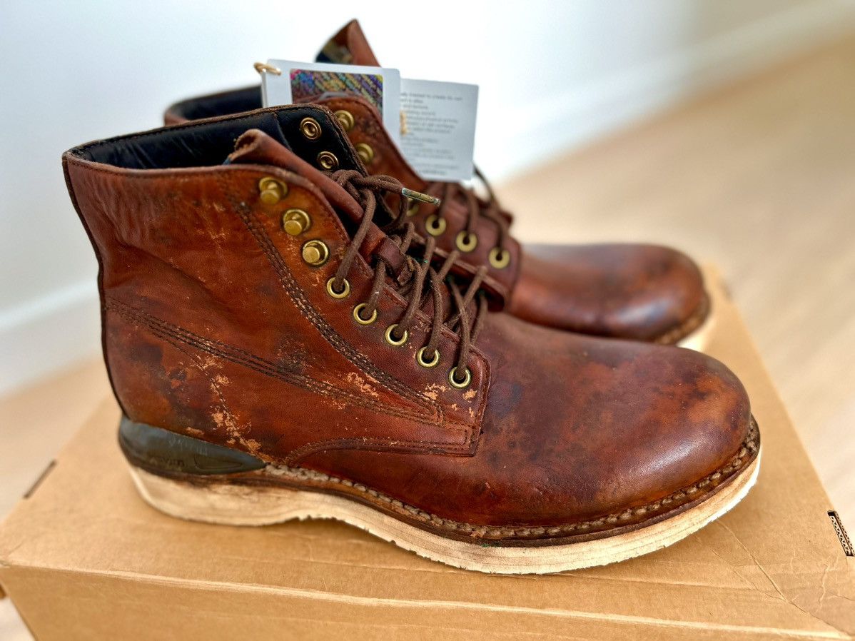 Visvim Visvim ICT Virgil Boots Mud Natural Dye | Grailed