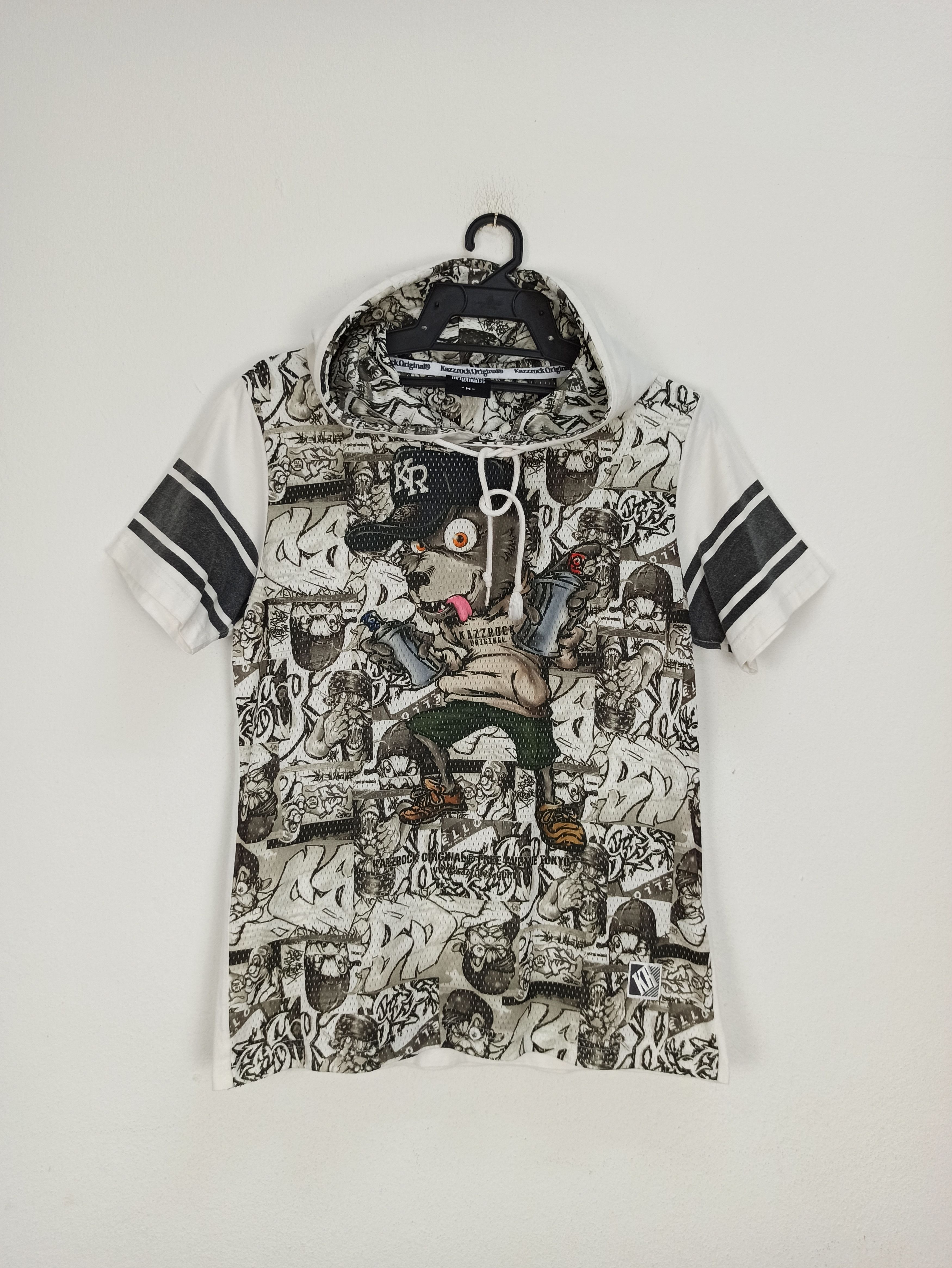 If Six Was Nine Rare KAZZROCK Streetwear Hoodie Shirt Short Sleeve Size US S / EU 44-46 / 1 - 1 Thumbnail