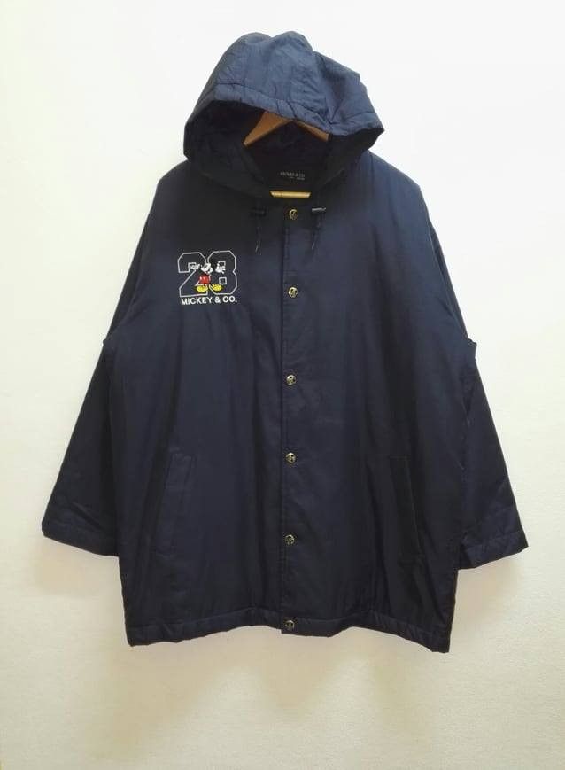 Disney Vintage 90s Mickey Mouse Hoodie Long Jacket winter Size US M / EU 48-50 / 2 - 3 Thumbnail